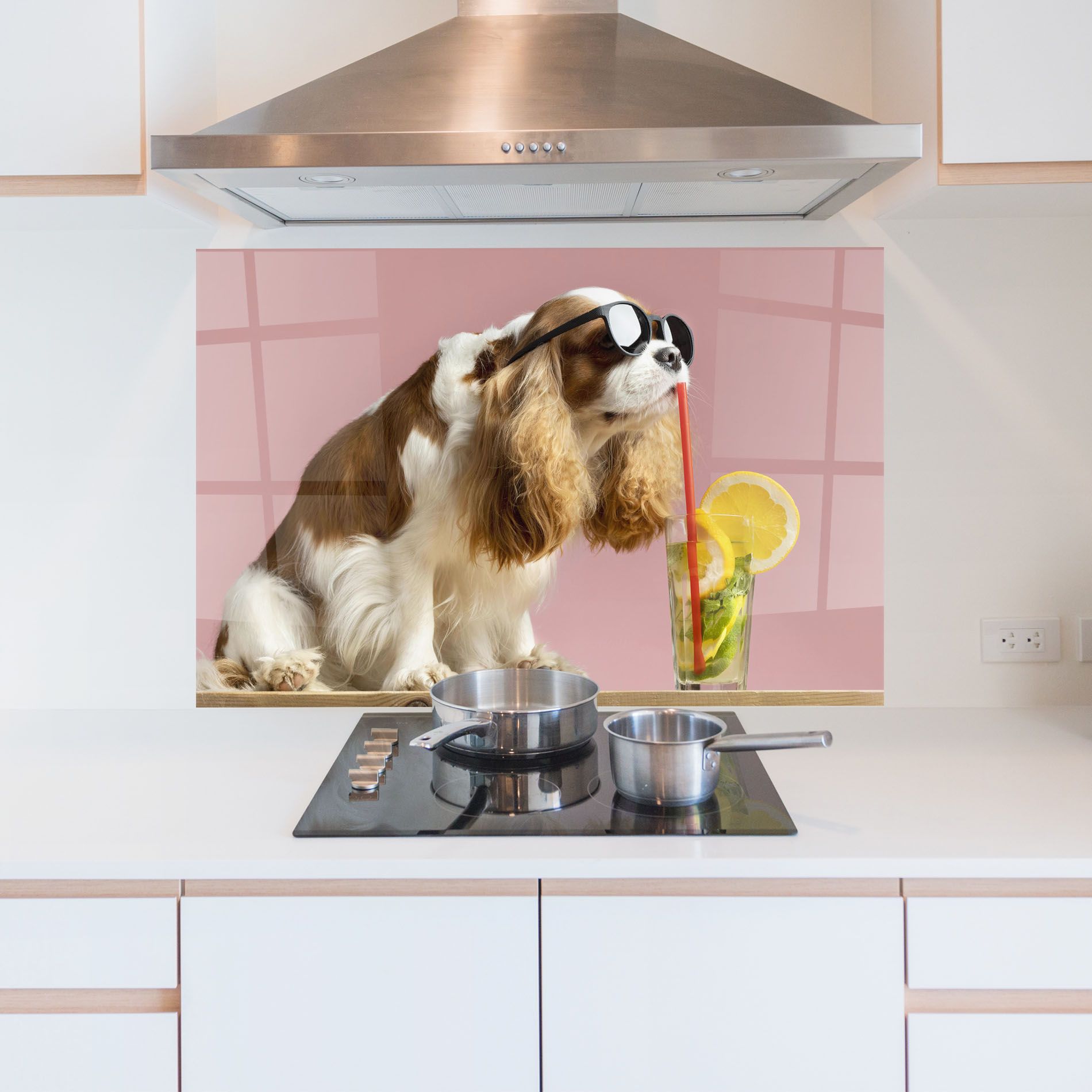 Dog With Juice mockup 5