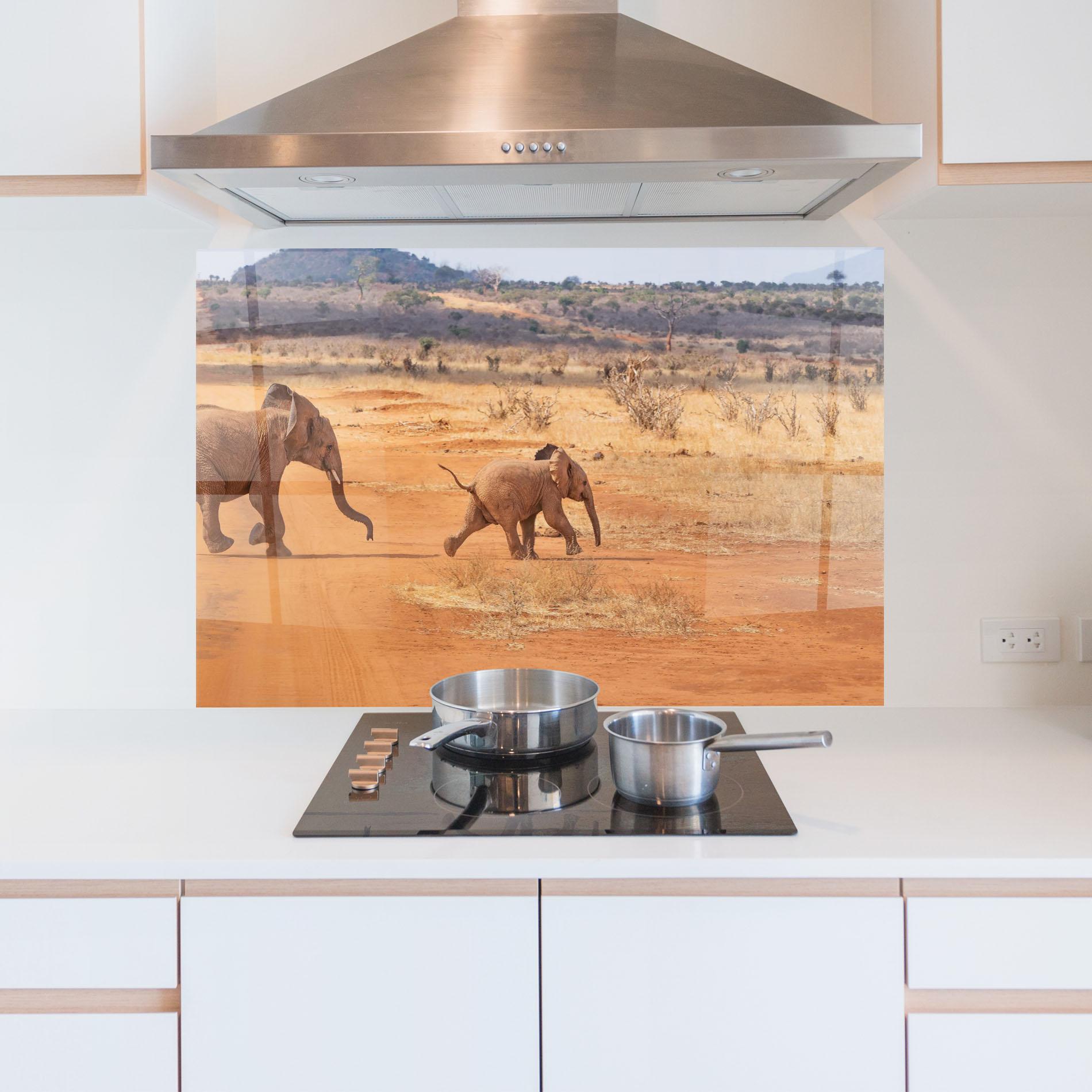 Стъклен панел за кухня Desert Safari mockup 5