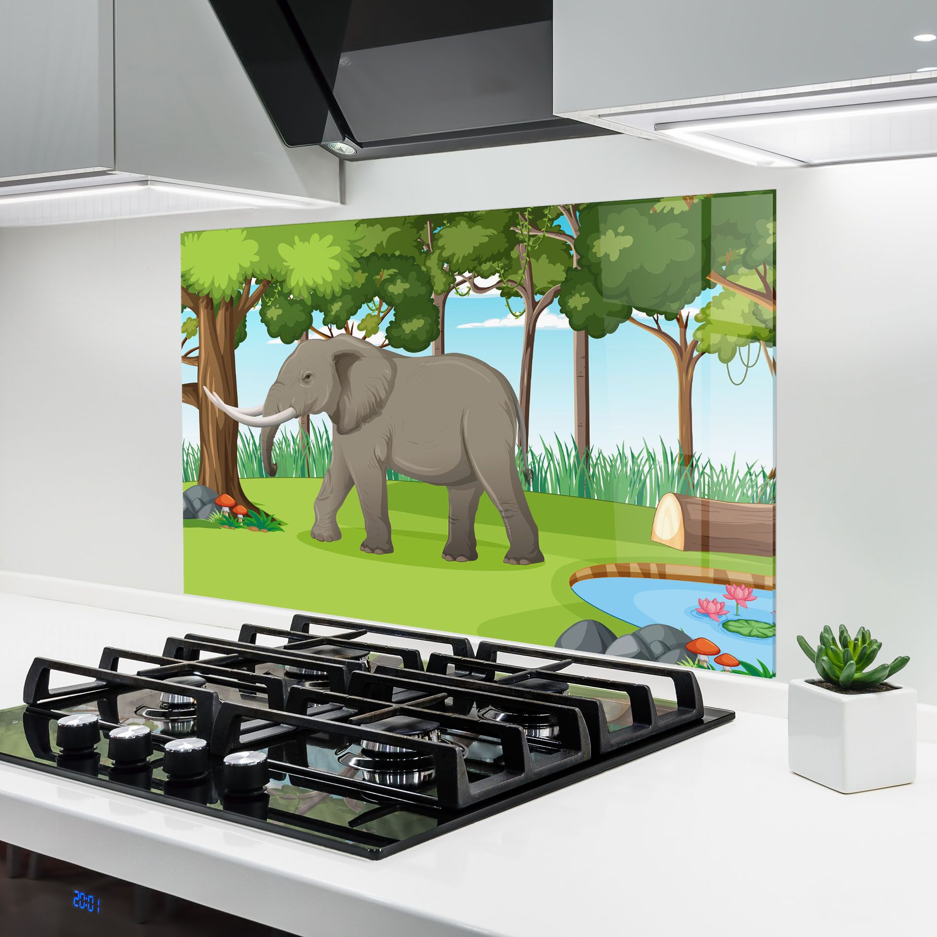 Animated Elephant mockup 6