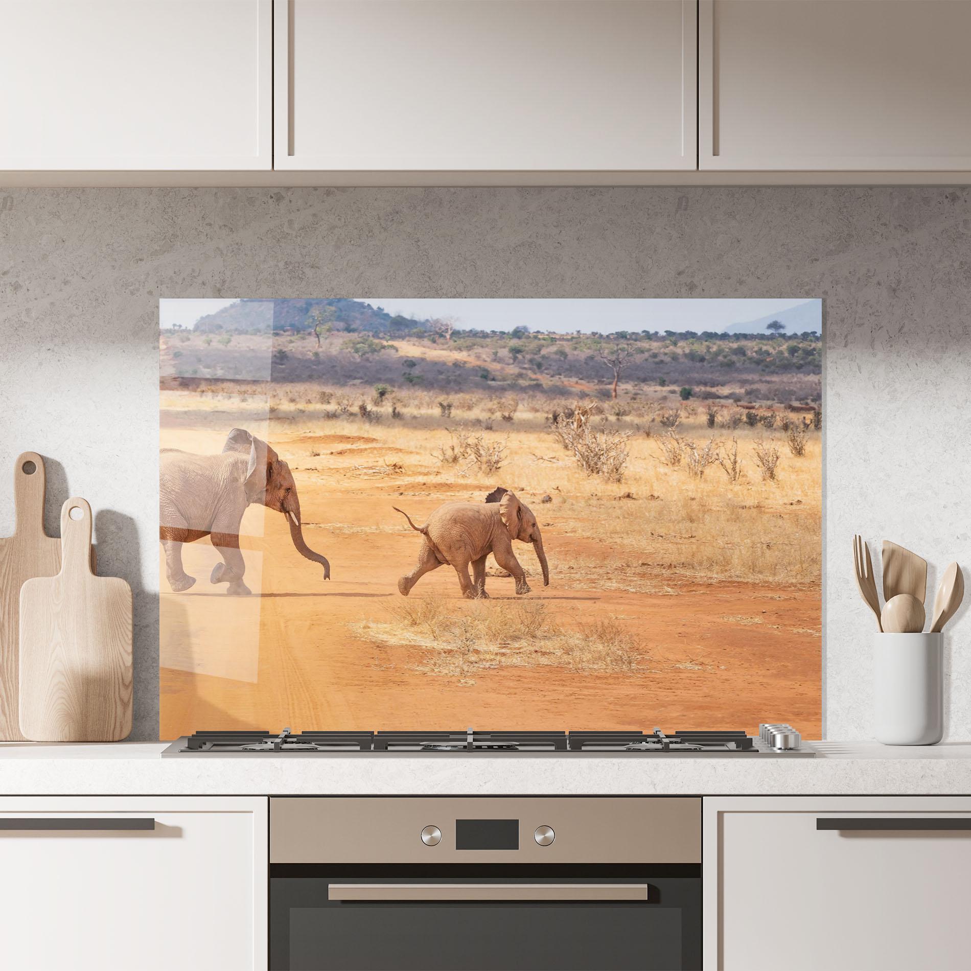 Стъклен панел за кухня Desert Safari mockup 7