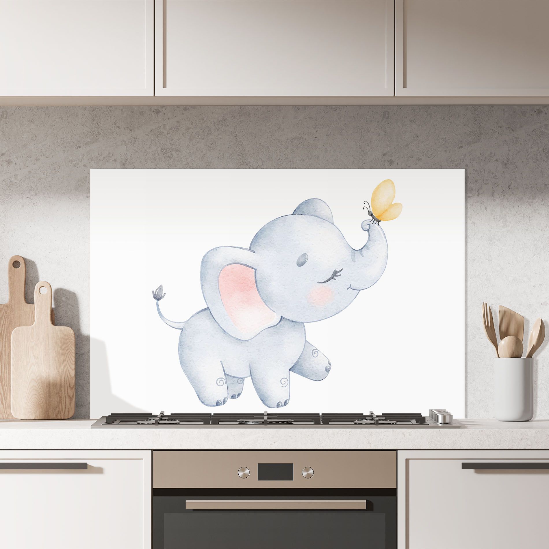 Elephant Butterfly mockup 7
