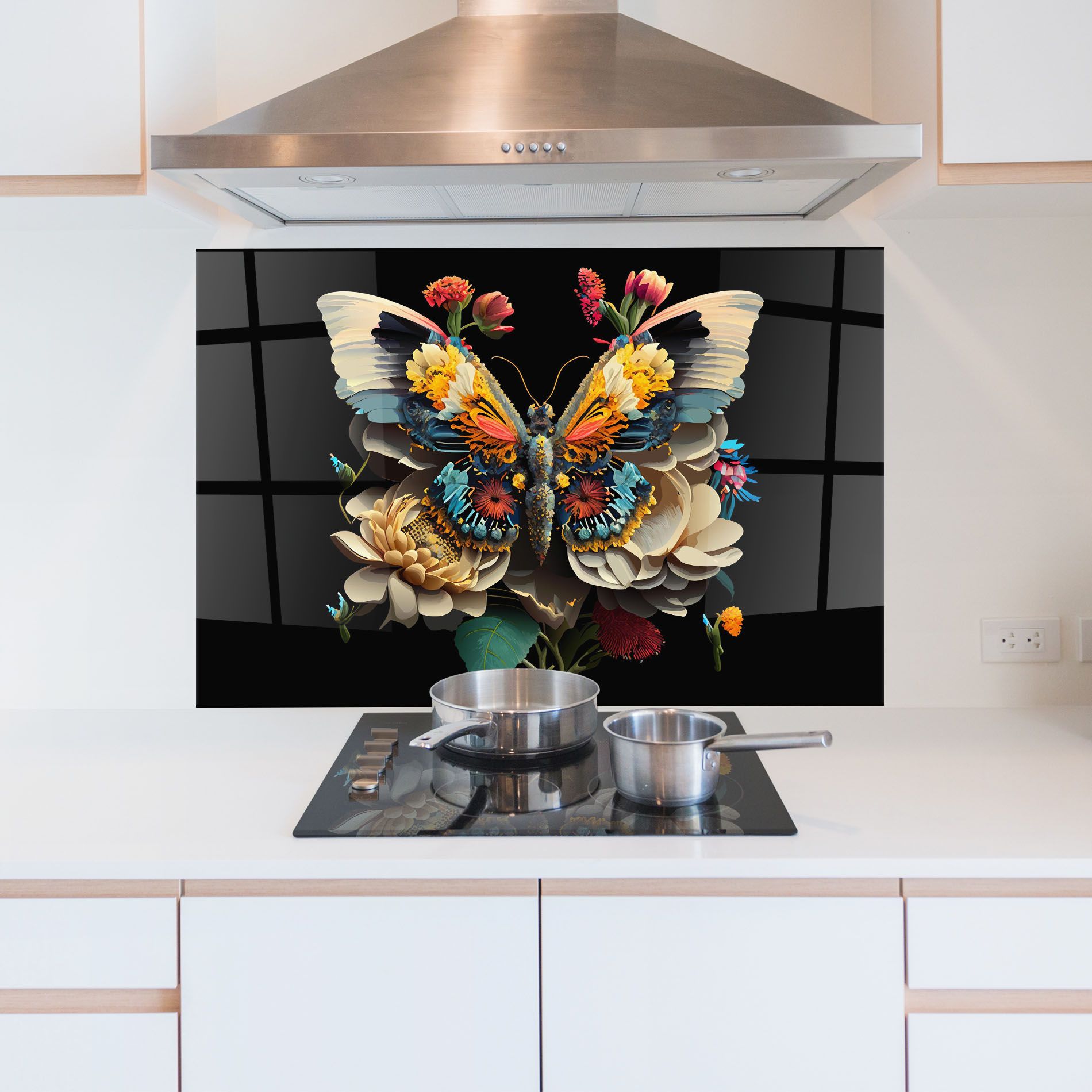 Colorful Butterfly mockup 5