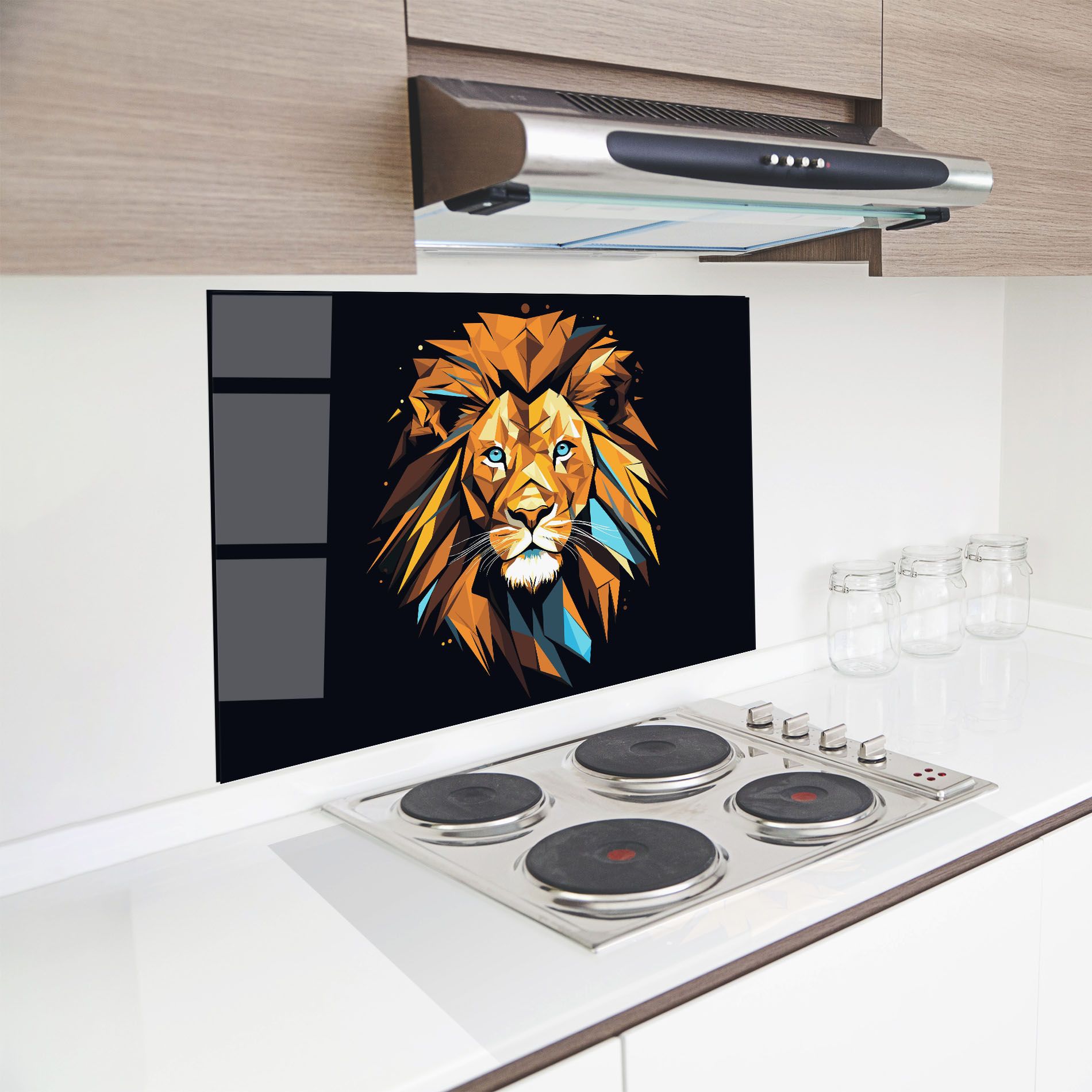 Pop Art Lion mockup 8