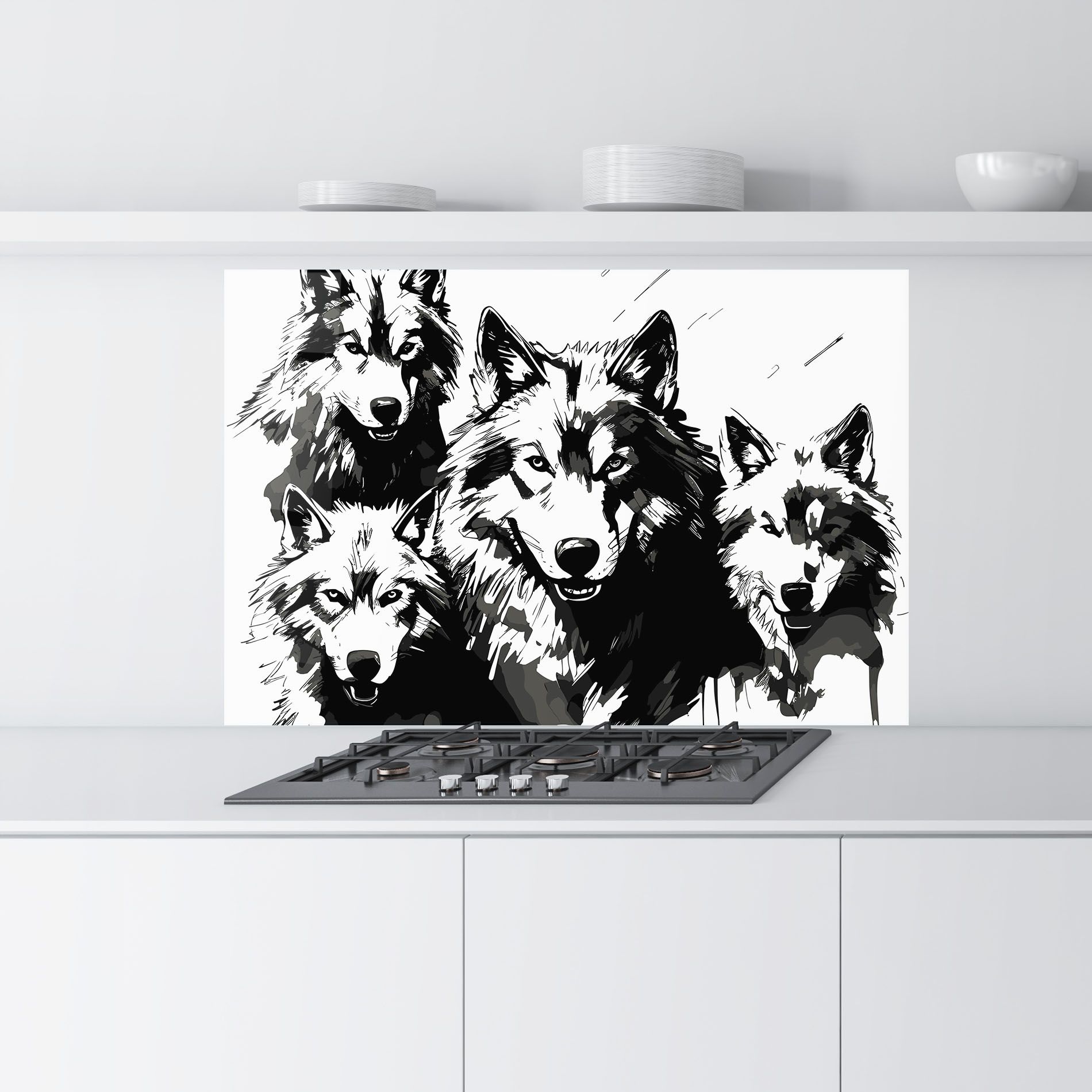 Wolf Family mockup 9