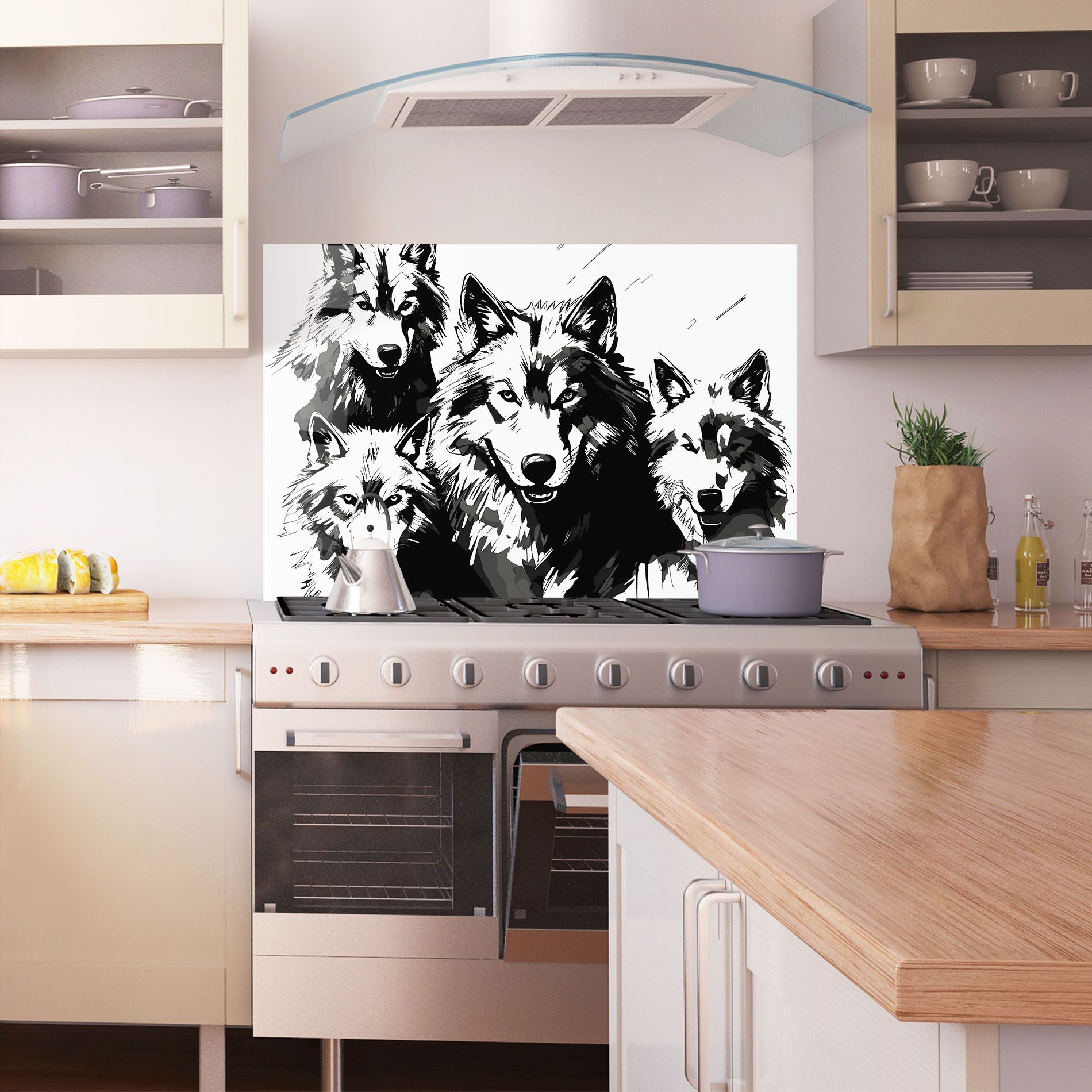 Wolf Family mockup 1