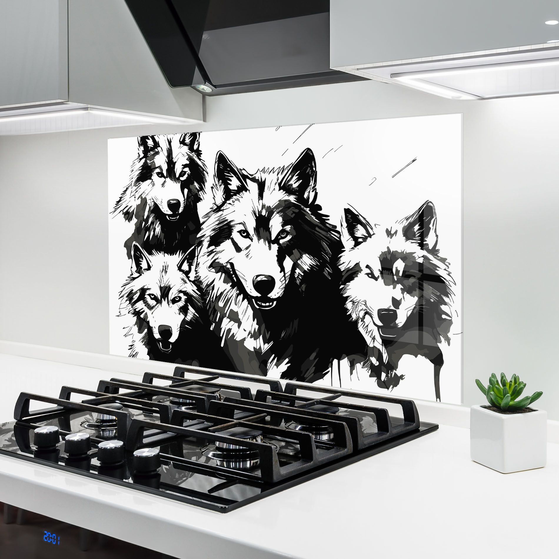 Wolf Family mockup 6