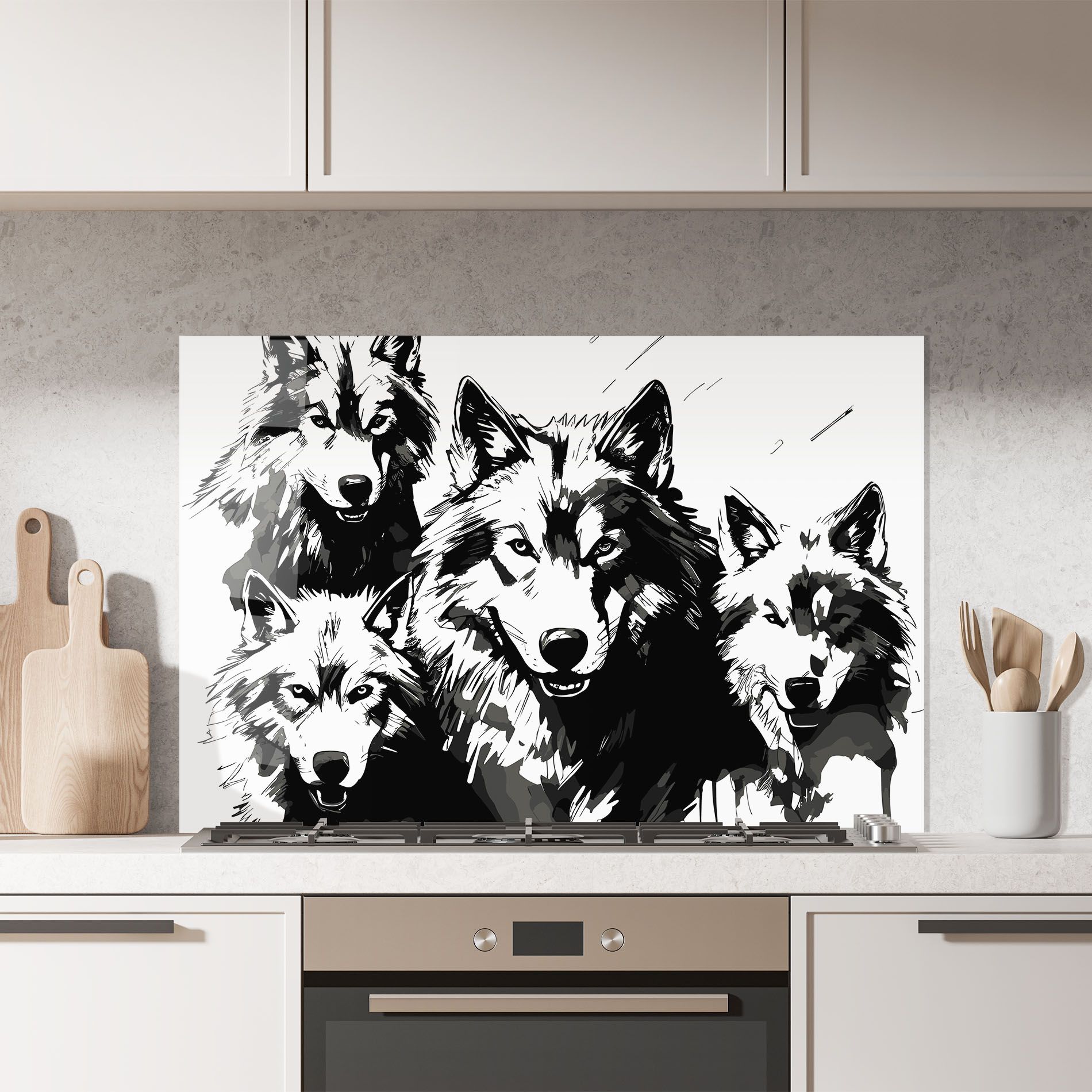 Wolf Family mockup 7