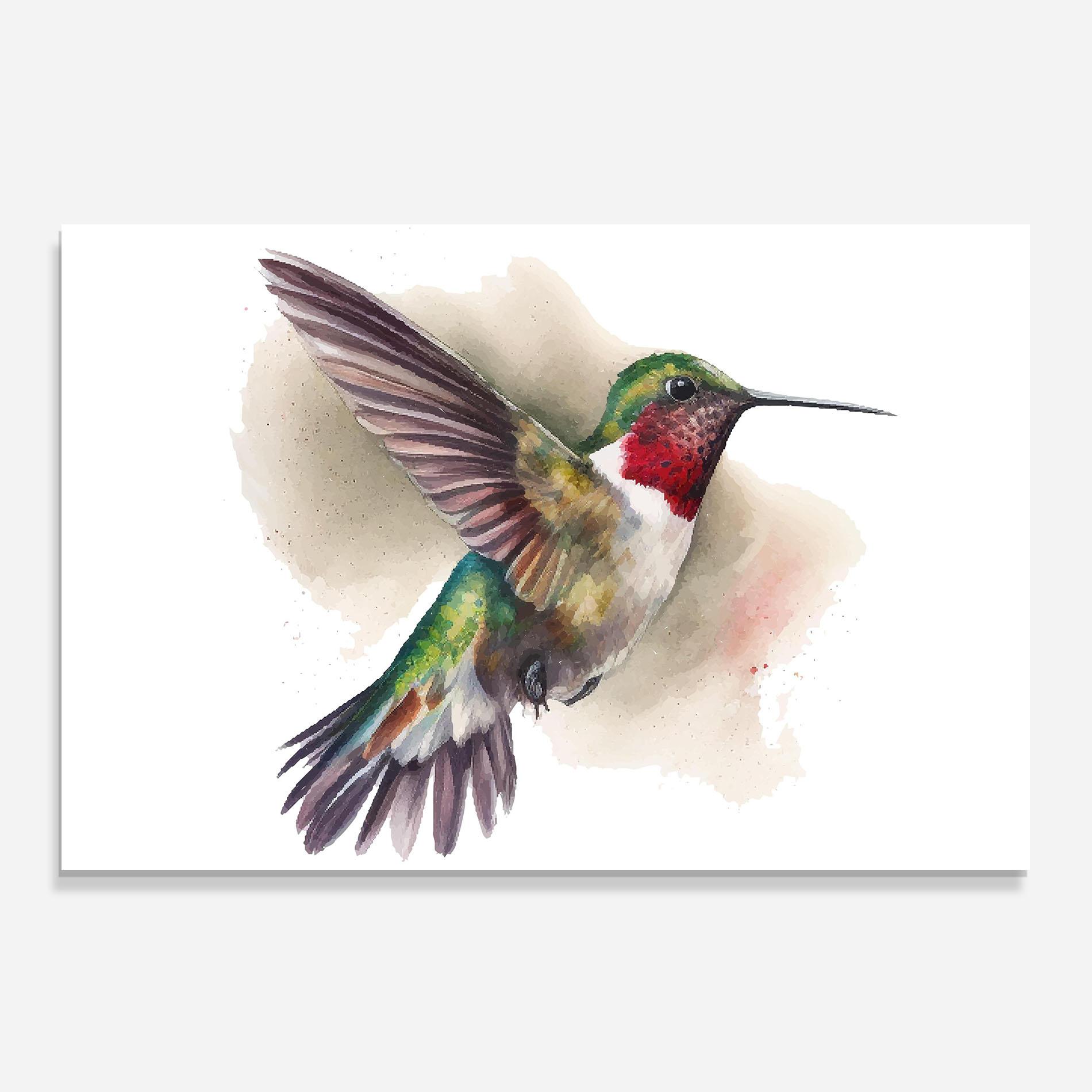 Стъклен панел за кухня Beautiful Bird mockup 0