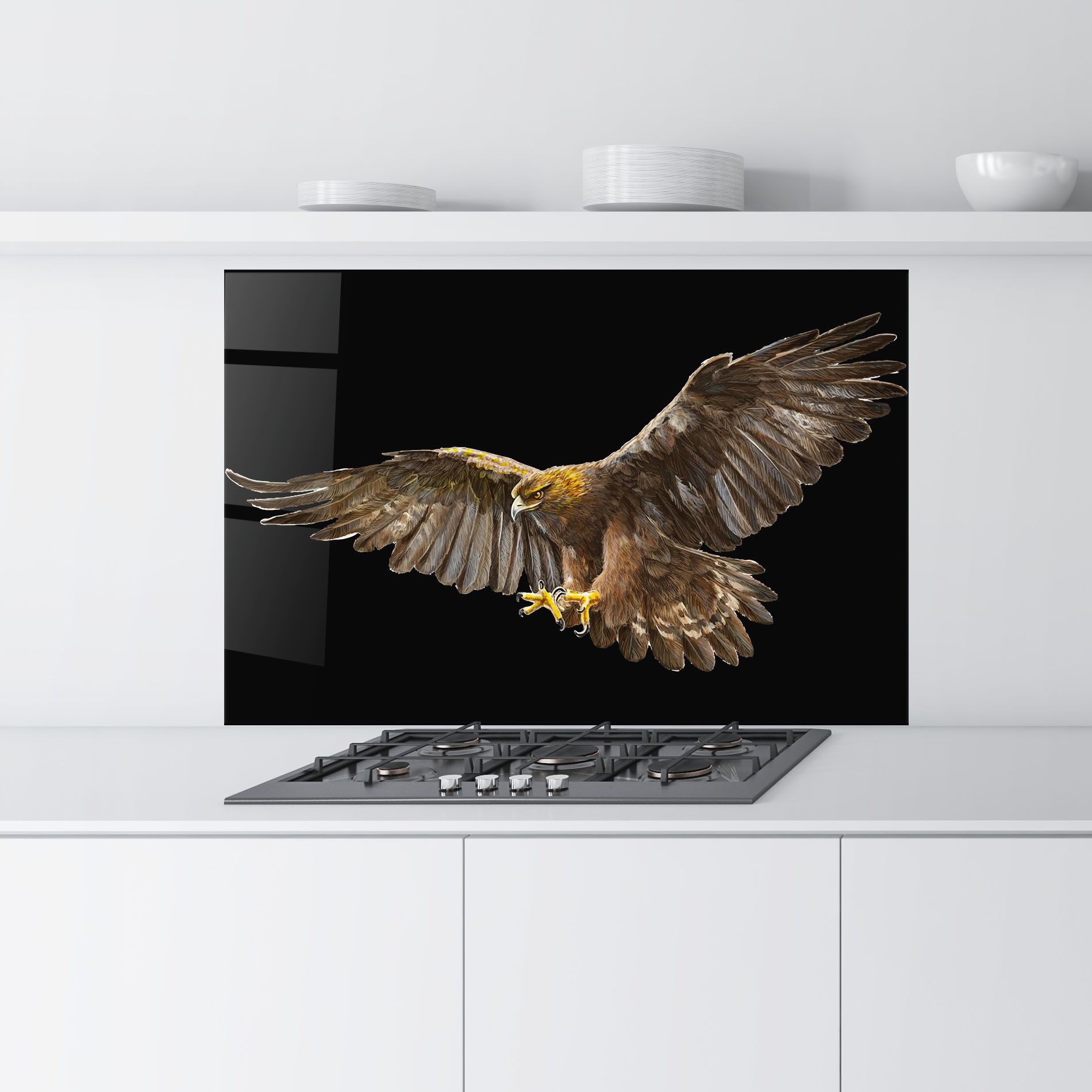 Eagle On Black mockup 9