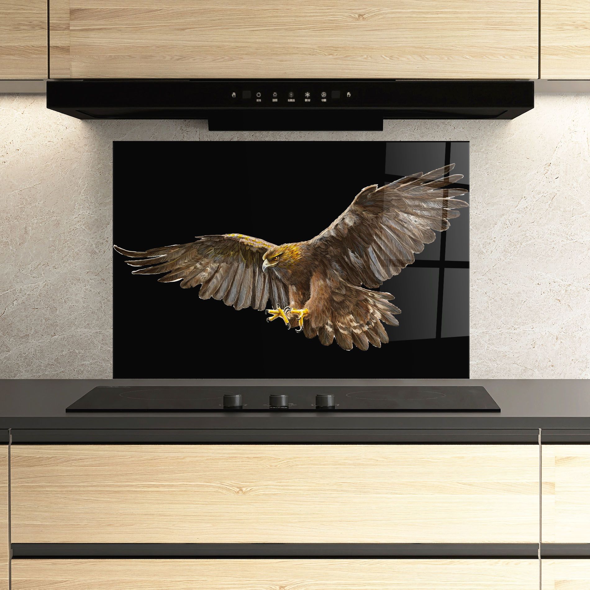 Eagle On Black mockup 3