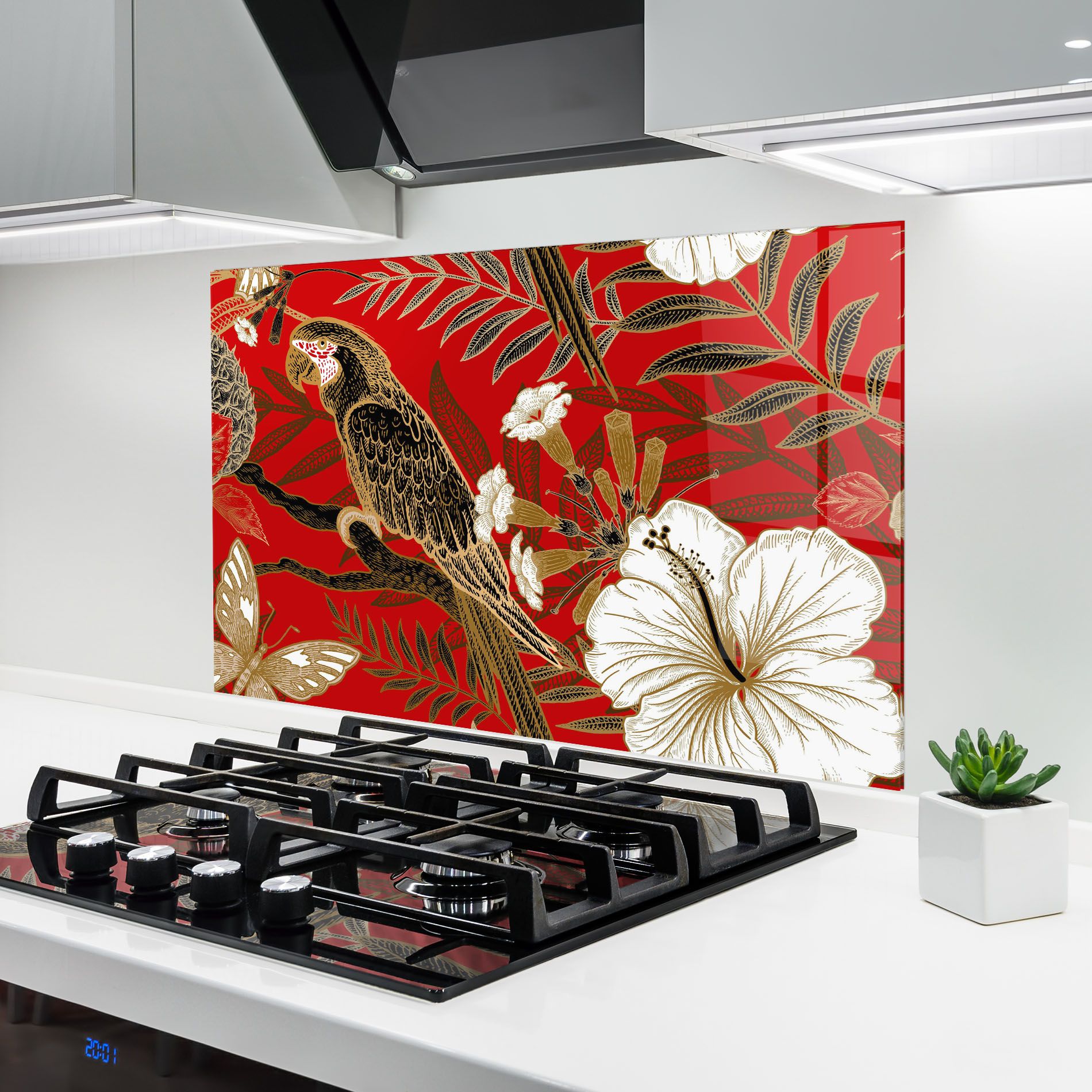 Gold Red Carrot mockup 6