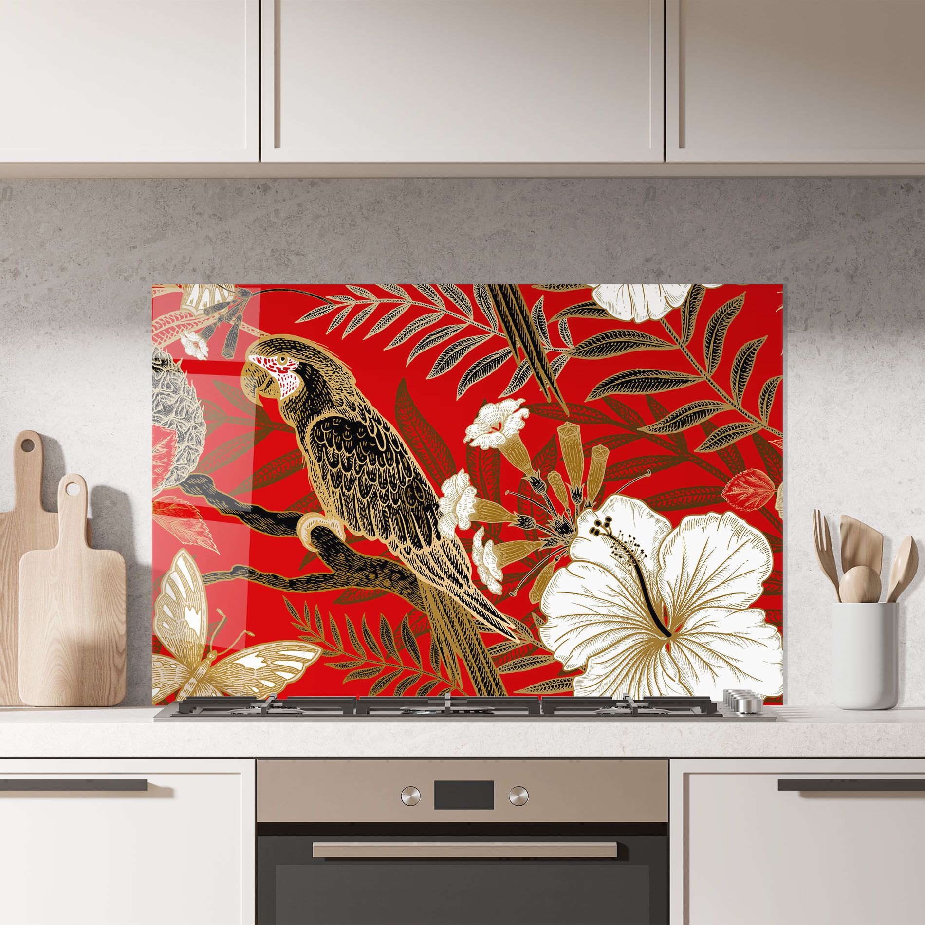 Gold Red Carrot mockup 7