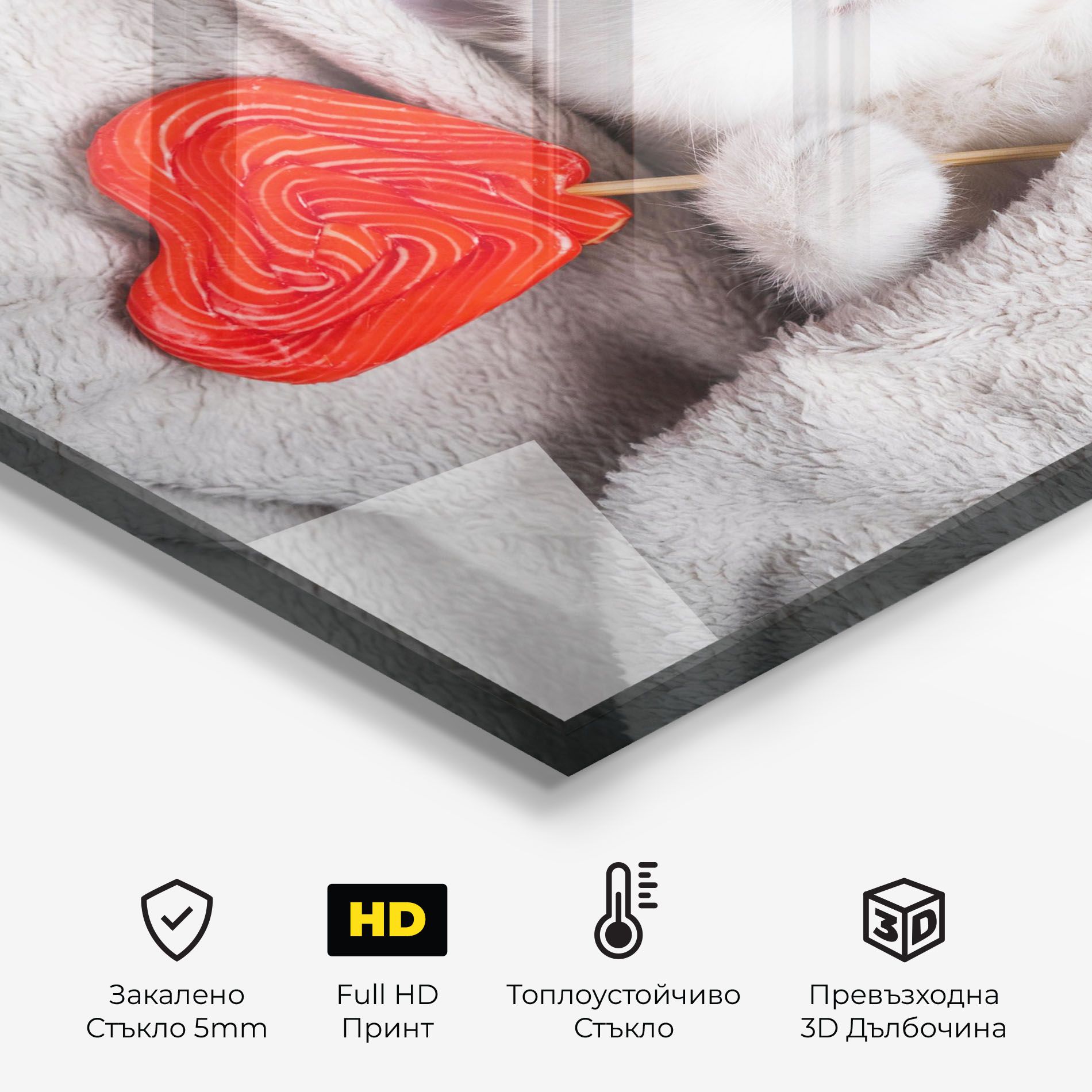 Small White Kitten mockup 2