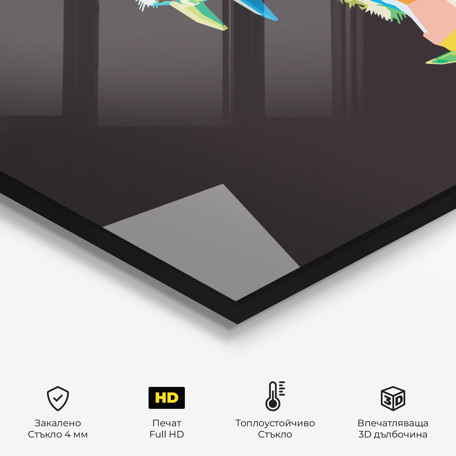 Стъклен панел за кухня Ready To Eat mockup 2