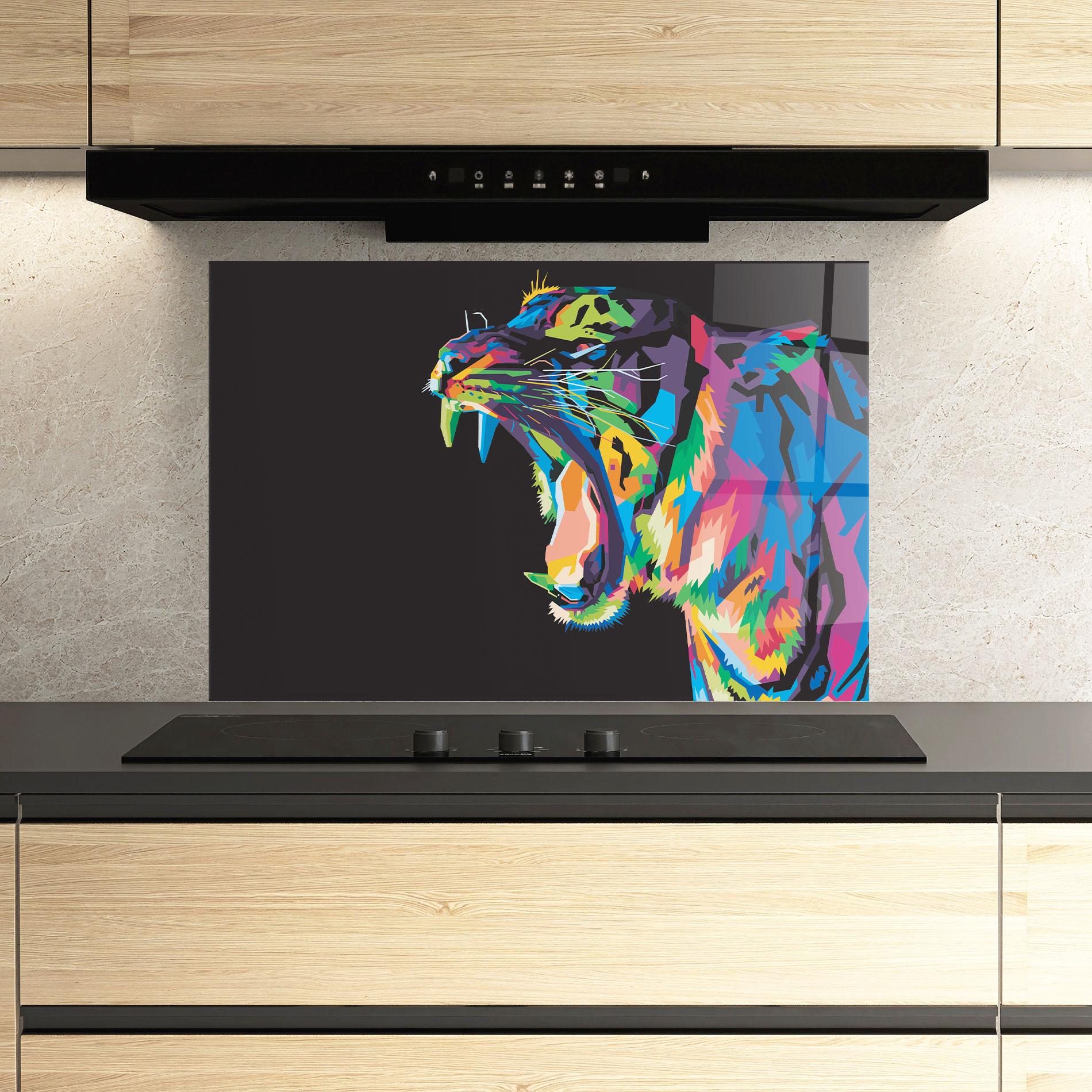 Стъклен панел за кухня Ready To Eat mockup 3