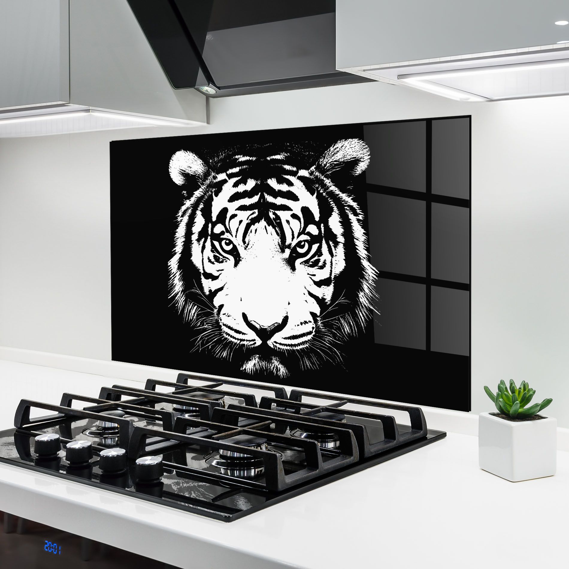 White Head Tiger mockup 6