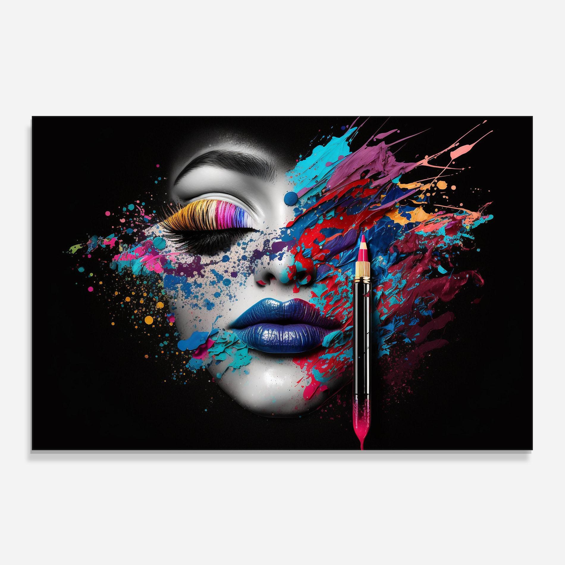 Стъклен панел за кухня Cosmetology Concept mockup 0