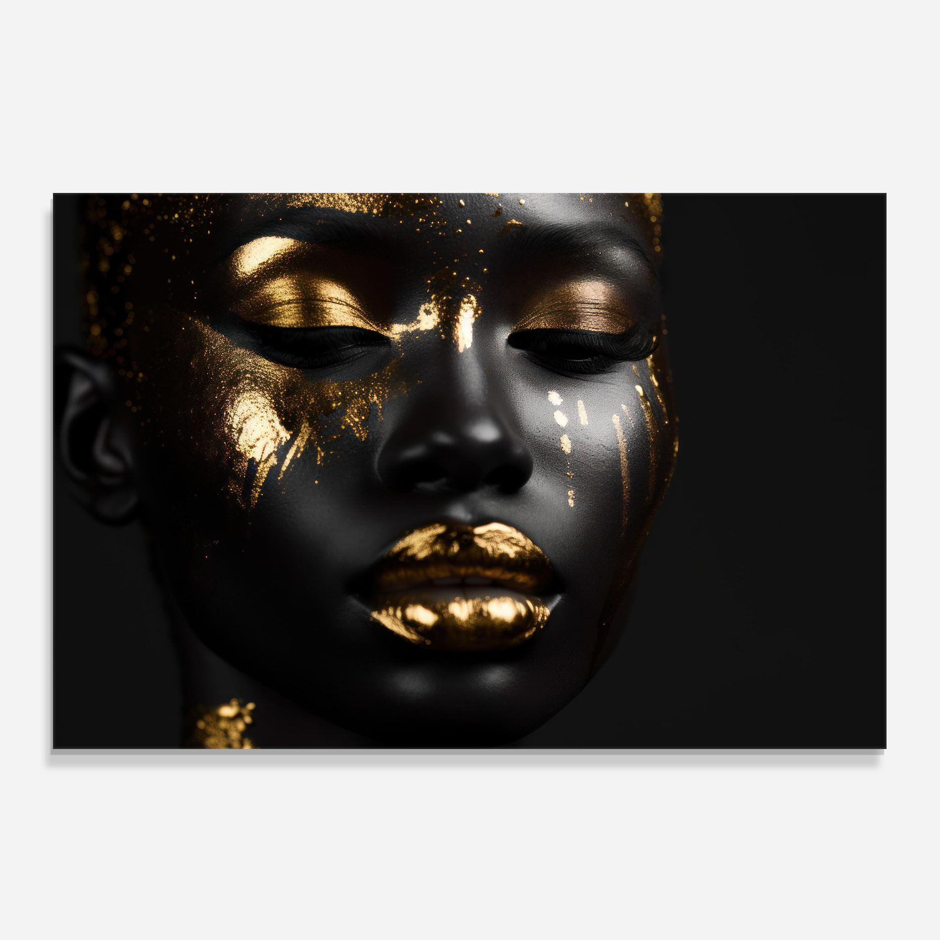 Gold Eyes Makeup mockup 0