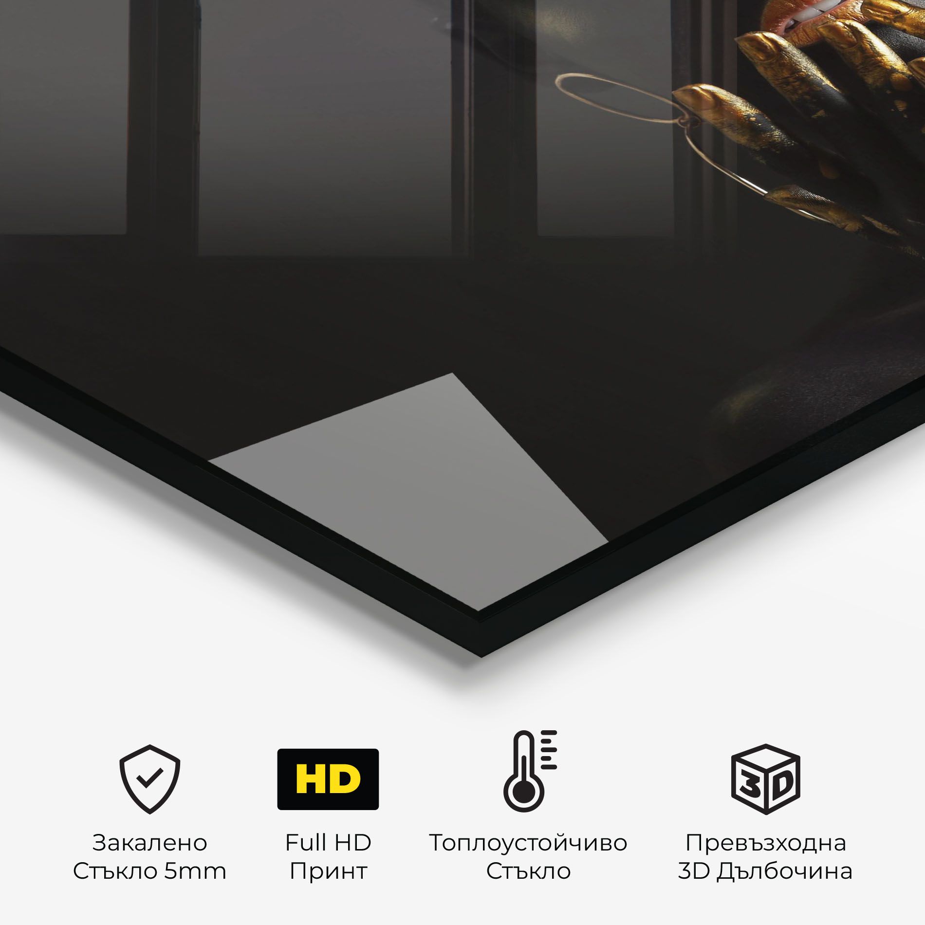 Black Golden Makeup mockup 2