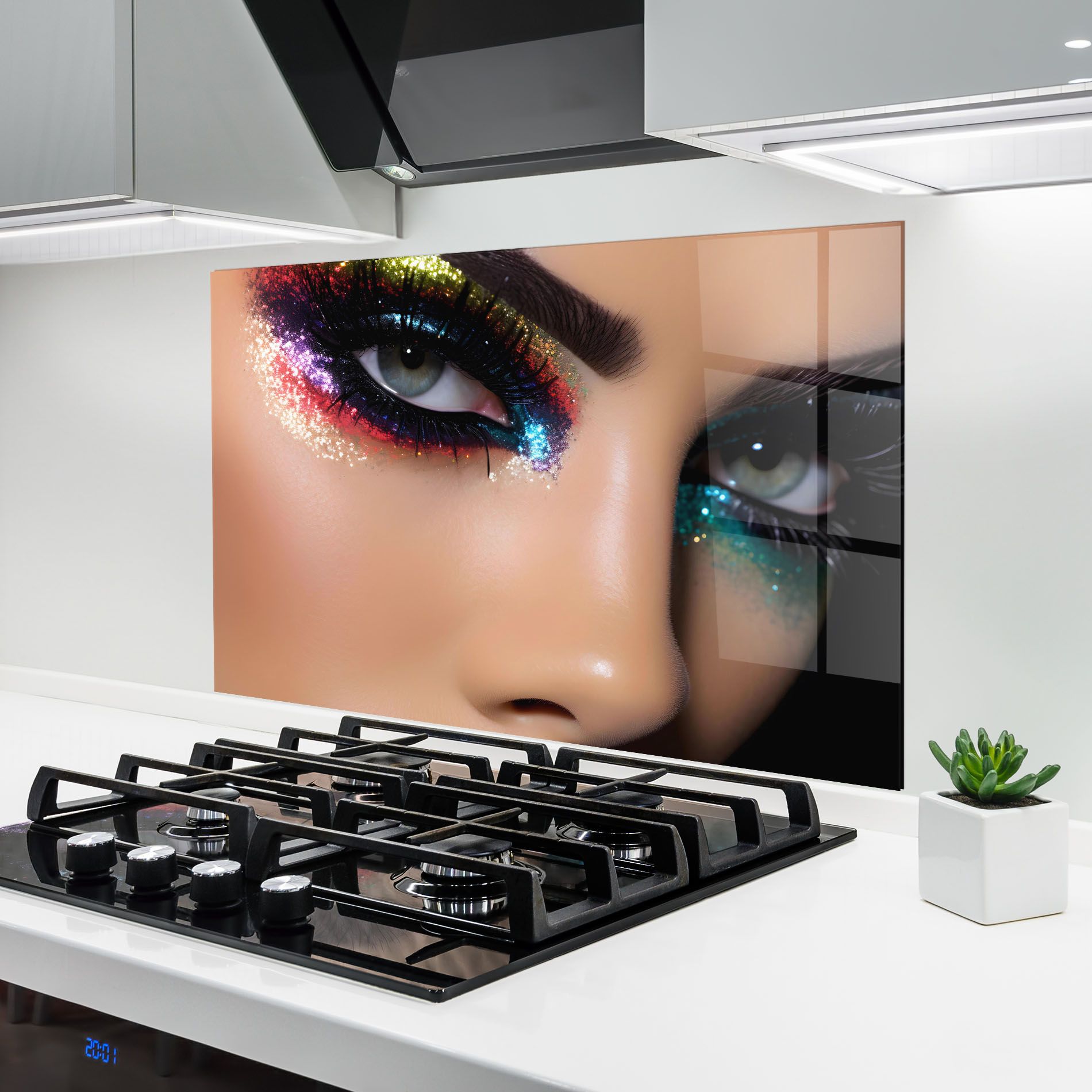 Feminine Makeup Model mockup 6