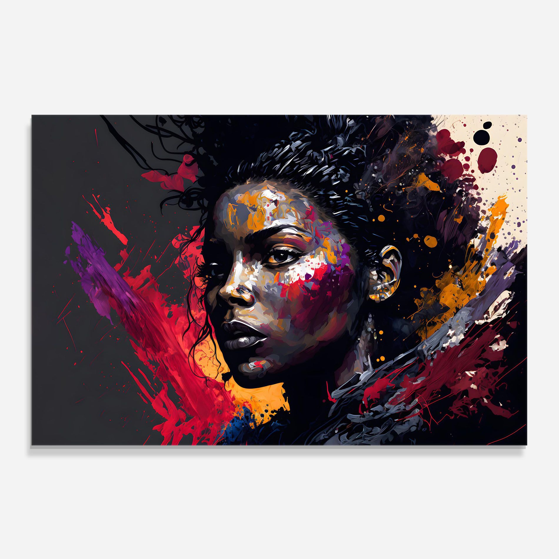 African Woman Splash mockup 0