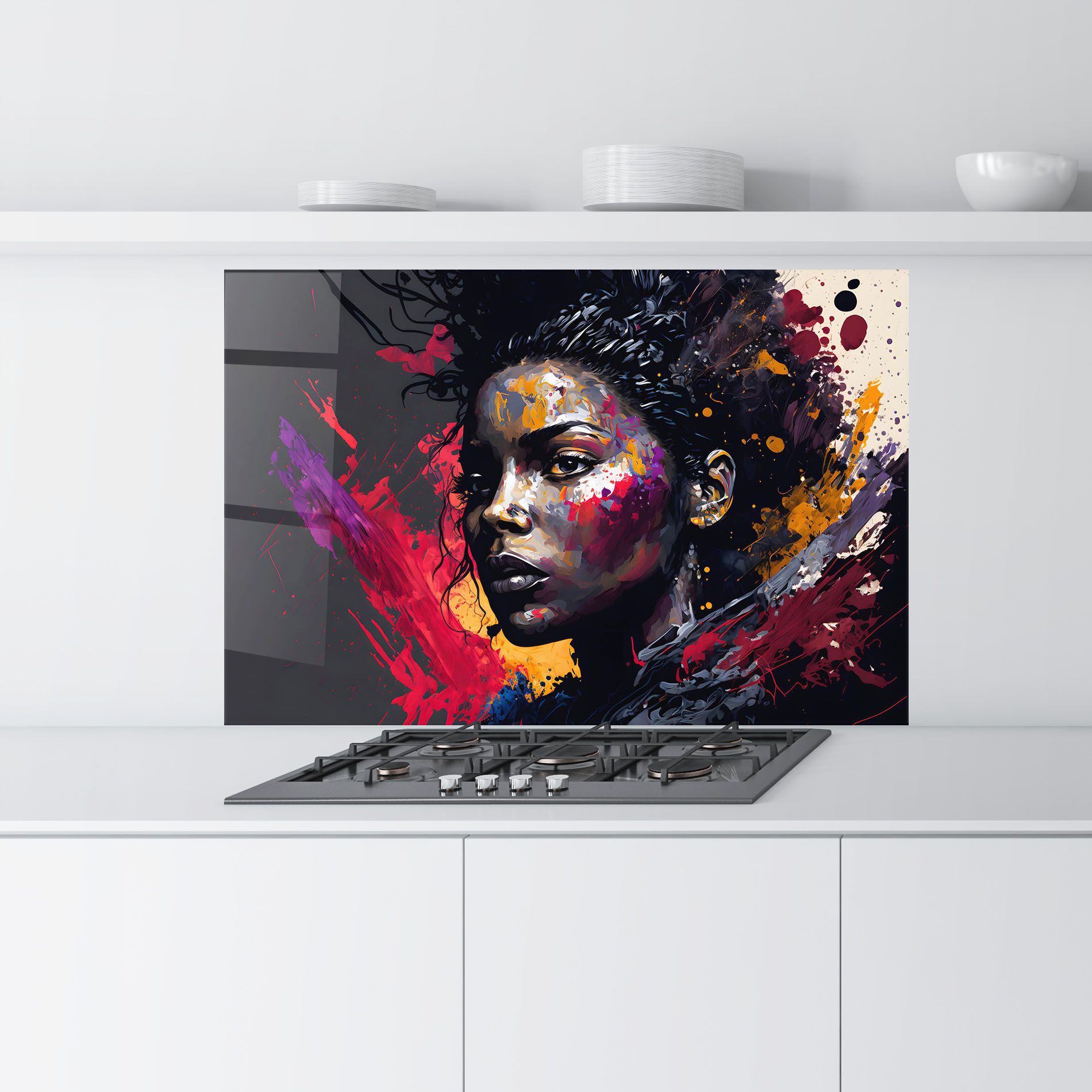 African Woman Splash mockup 9