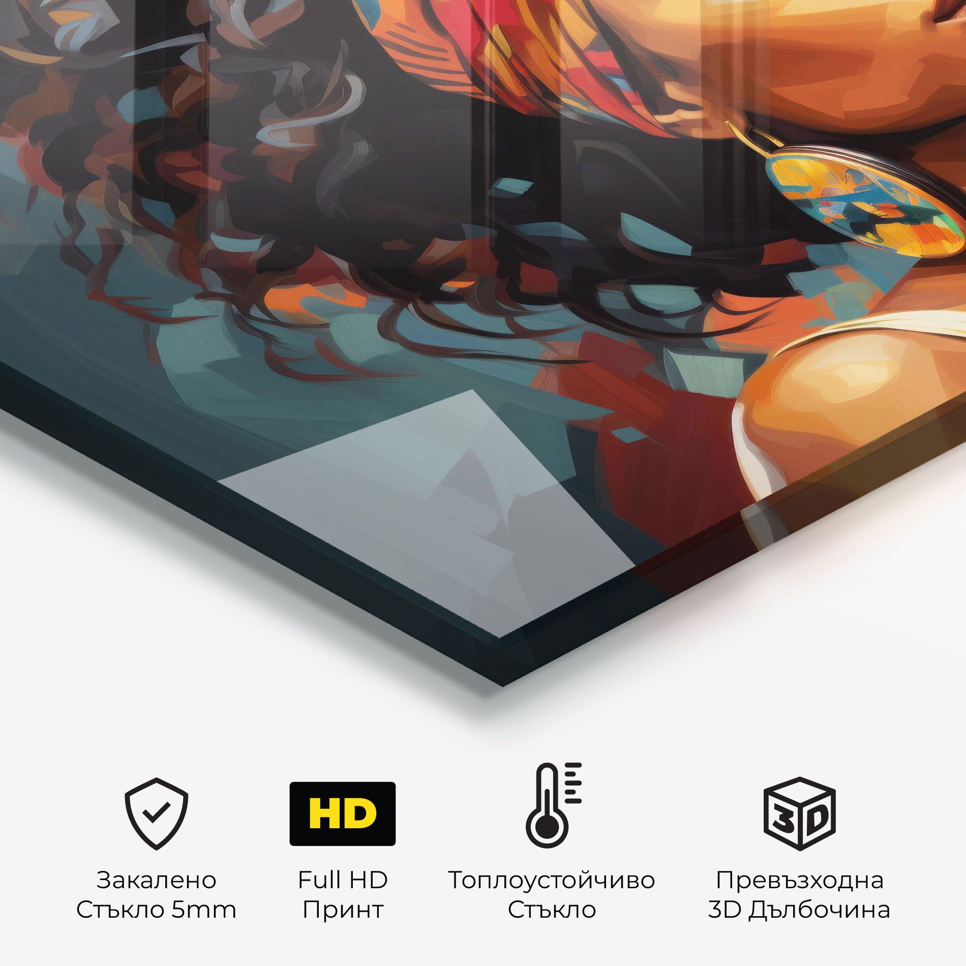 Colorful Ethic Portrait mockup 2