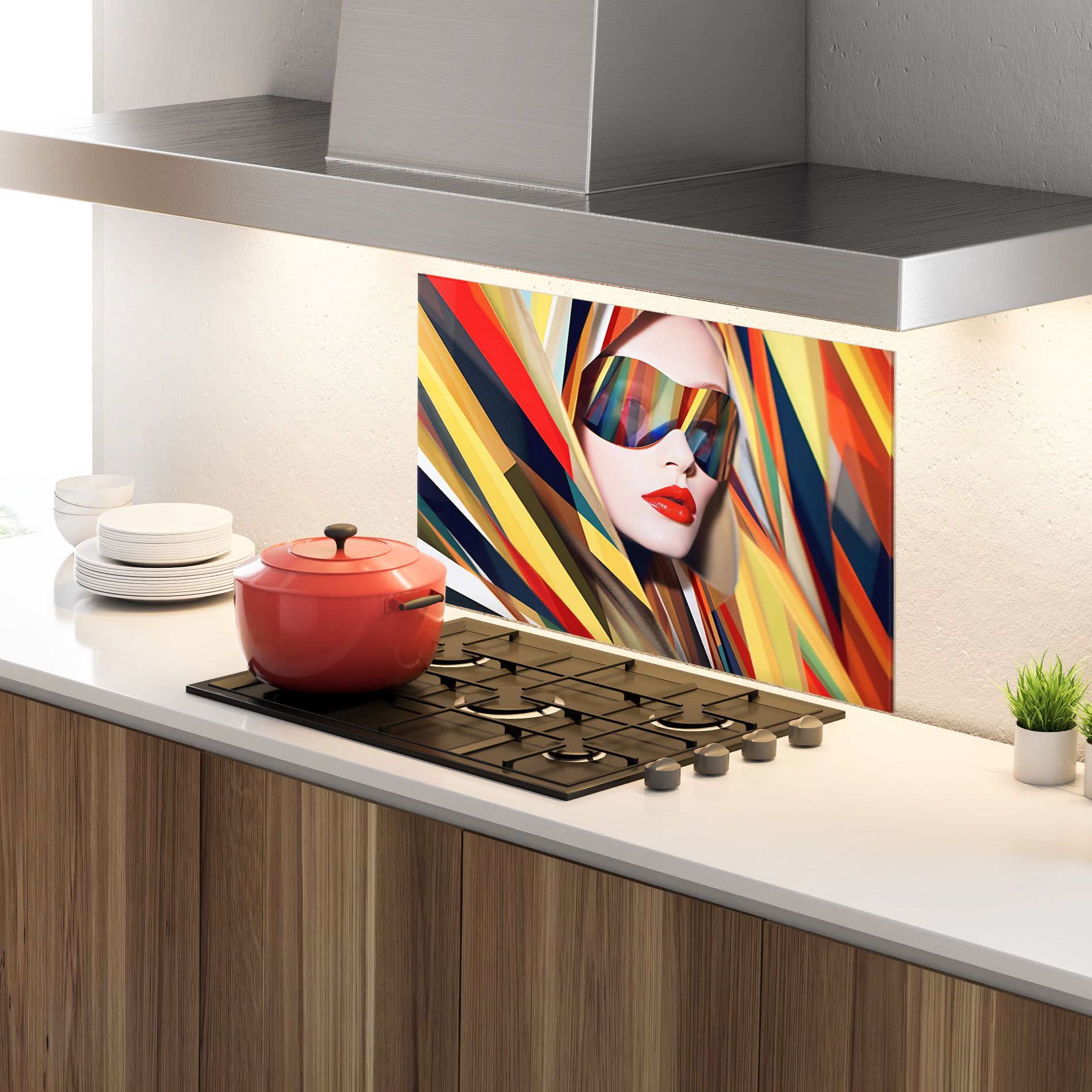 Colorful Sunglasses mockup 4