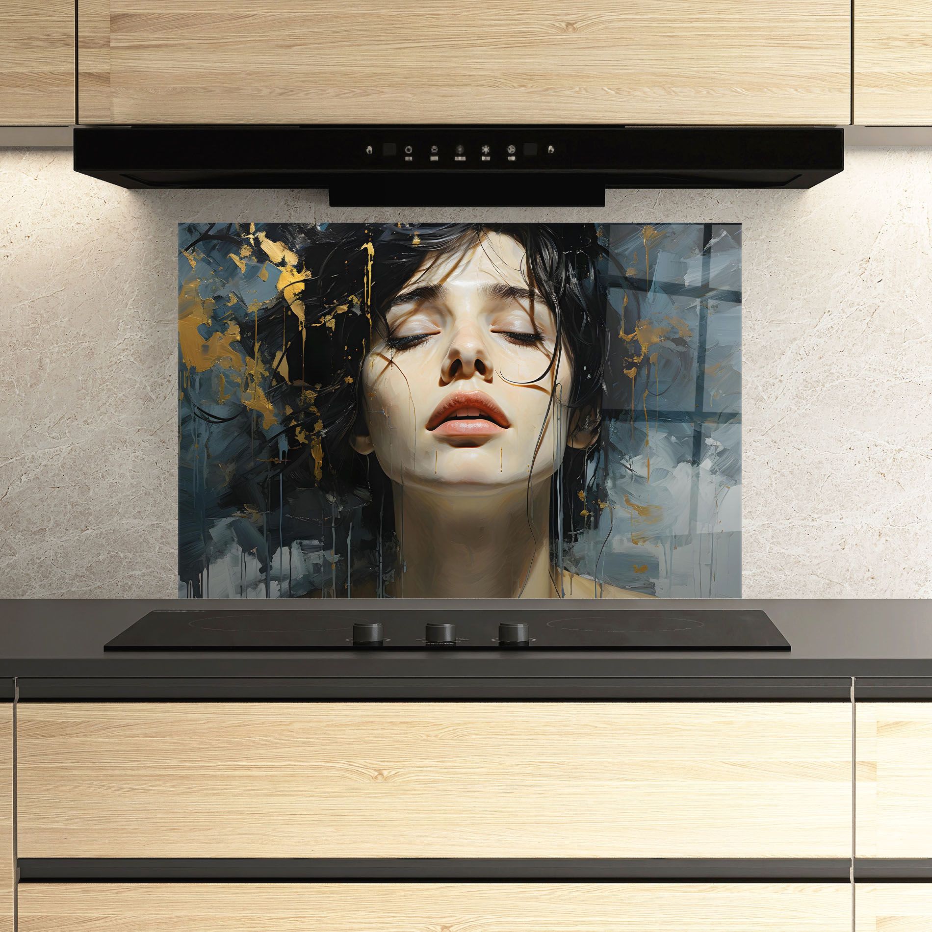 Close Up Closed Eyes mockup 3