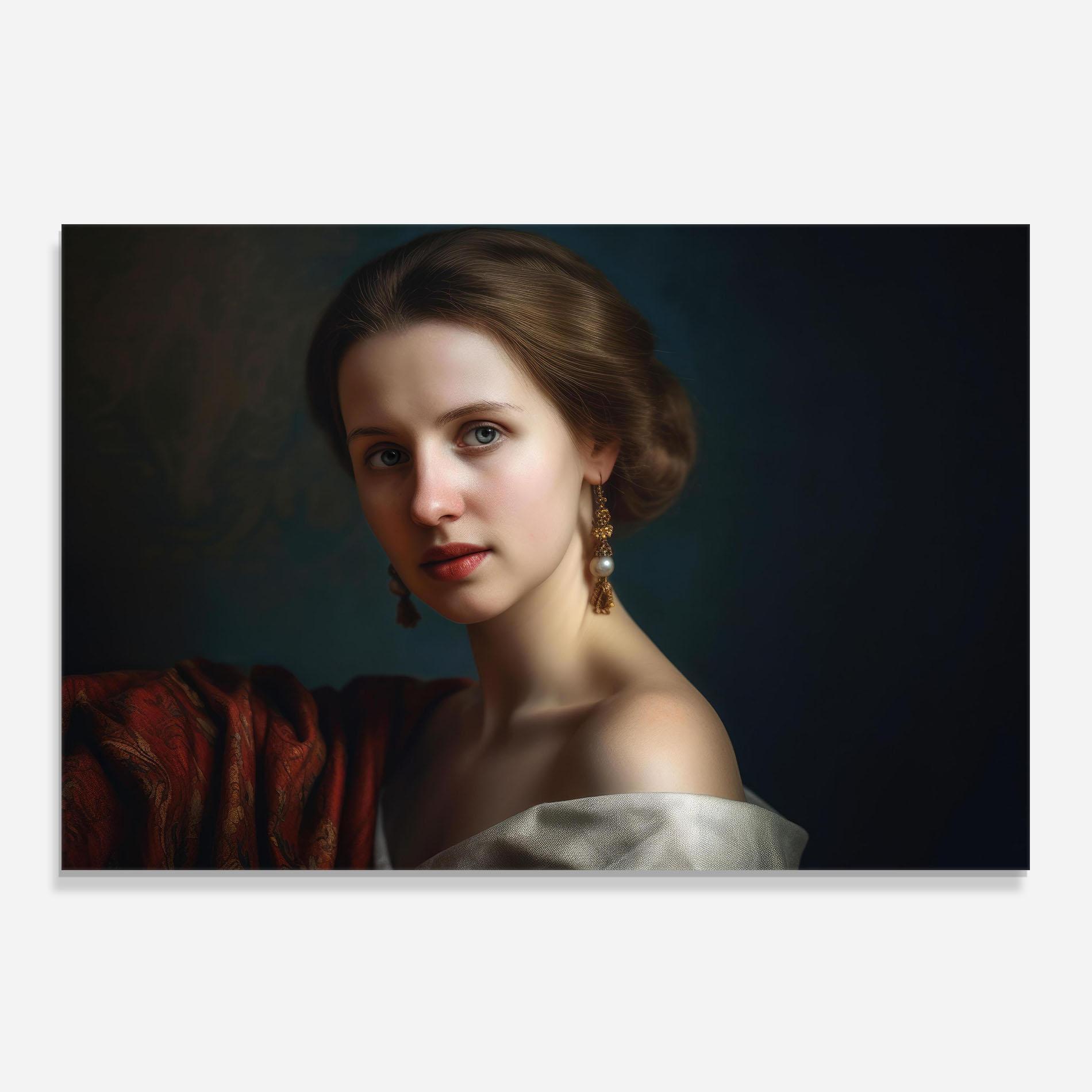 Стъклен панел за кухня Classical Painting mockup 0