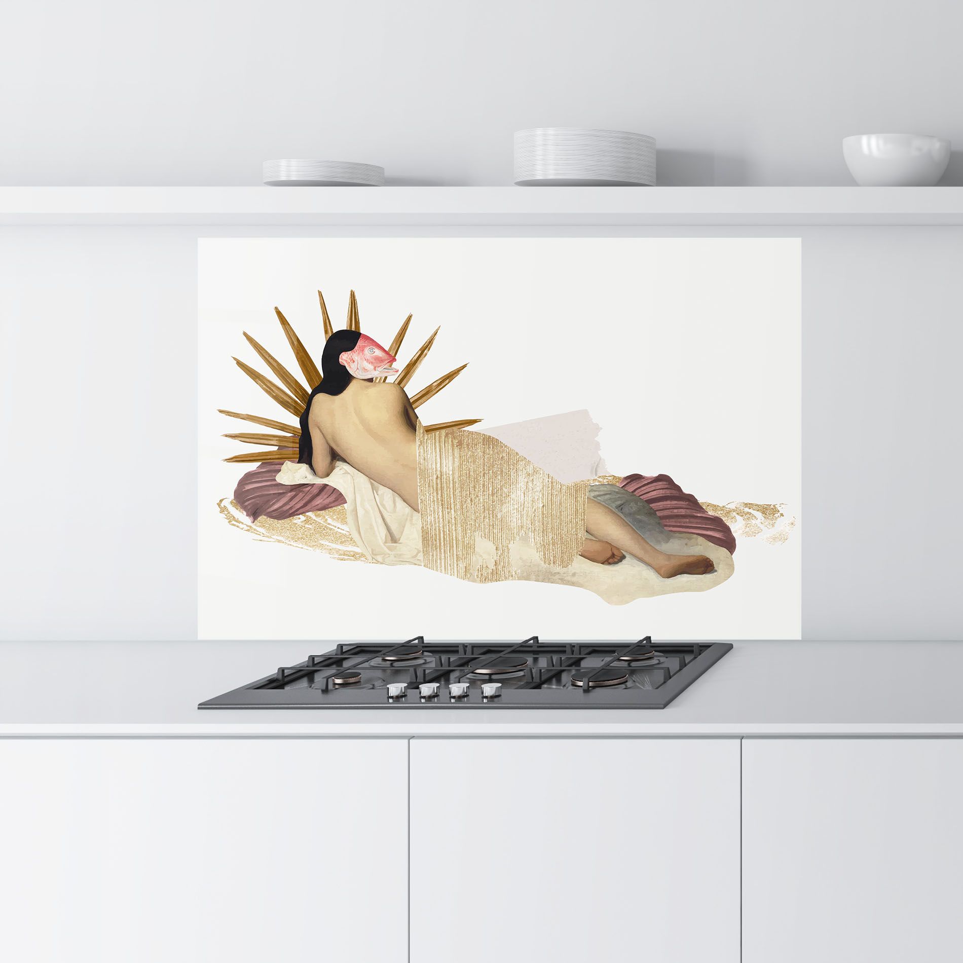 Vintage Woman Art mockup 9