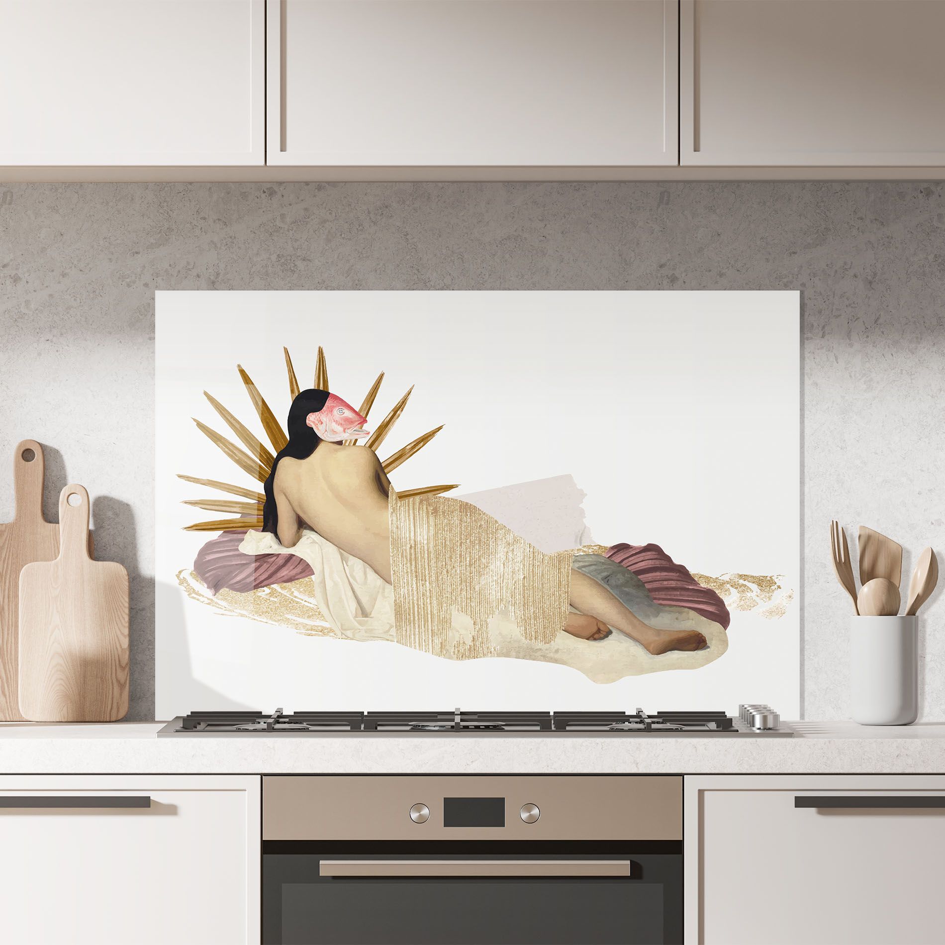 Vintage Woman Art mockup 7