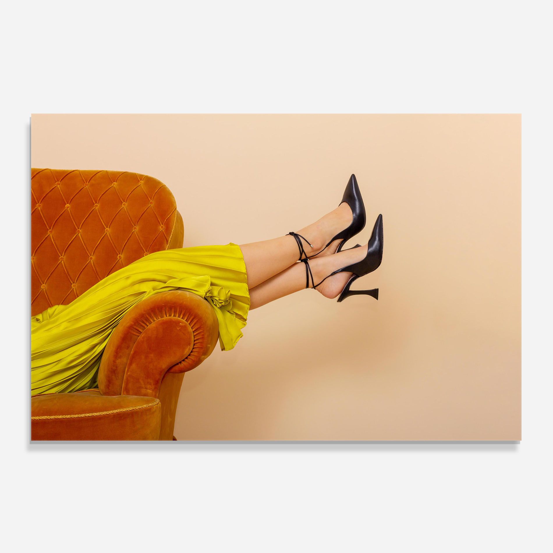 Black Heals On Cream mockup 0