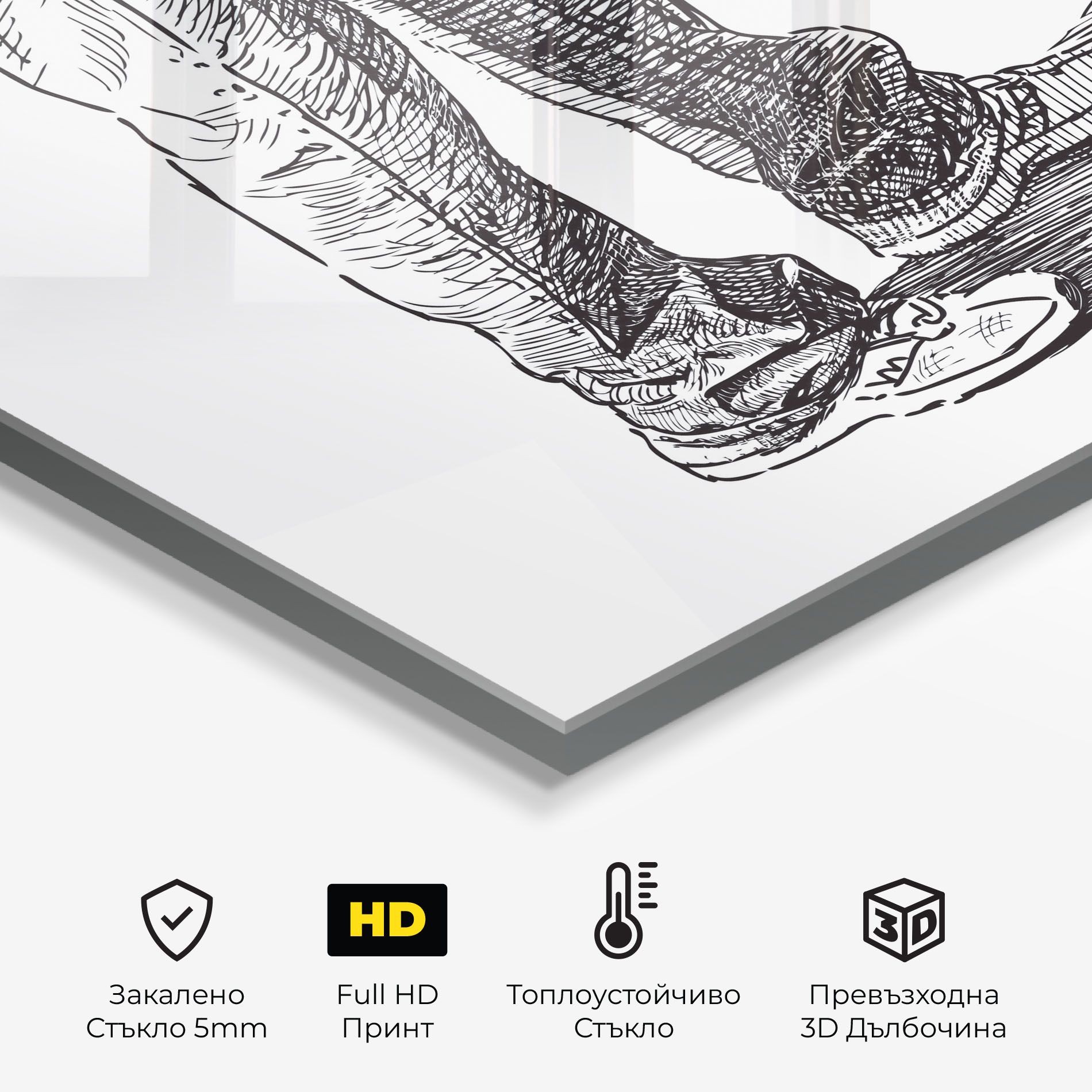 Black Line Shoes mockup 2