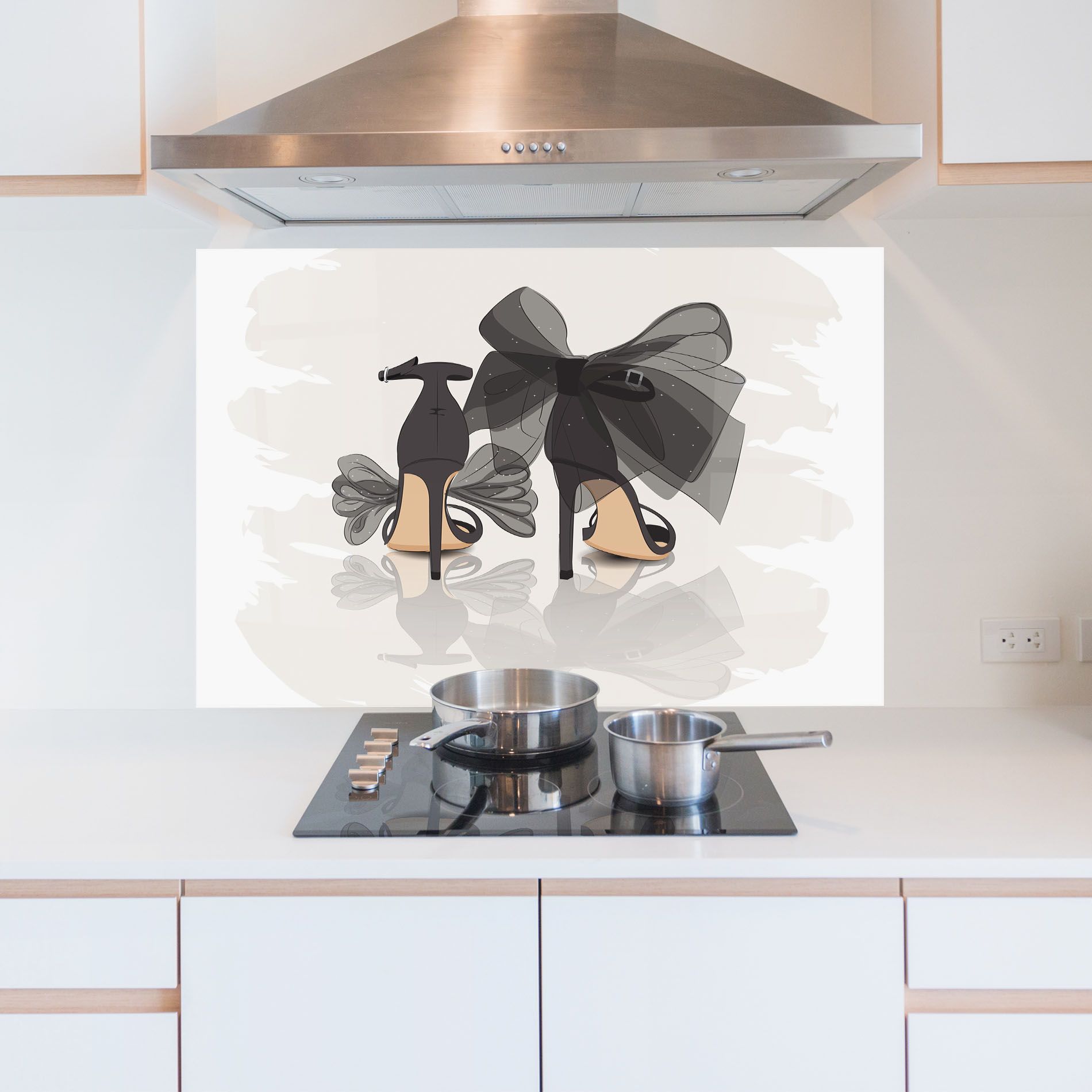 Black Bow Heels mockup 5