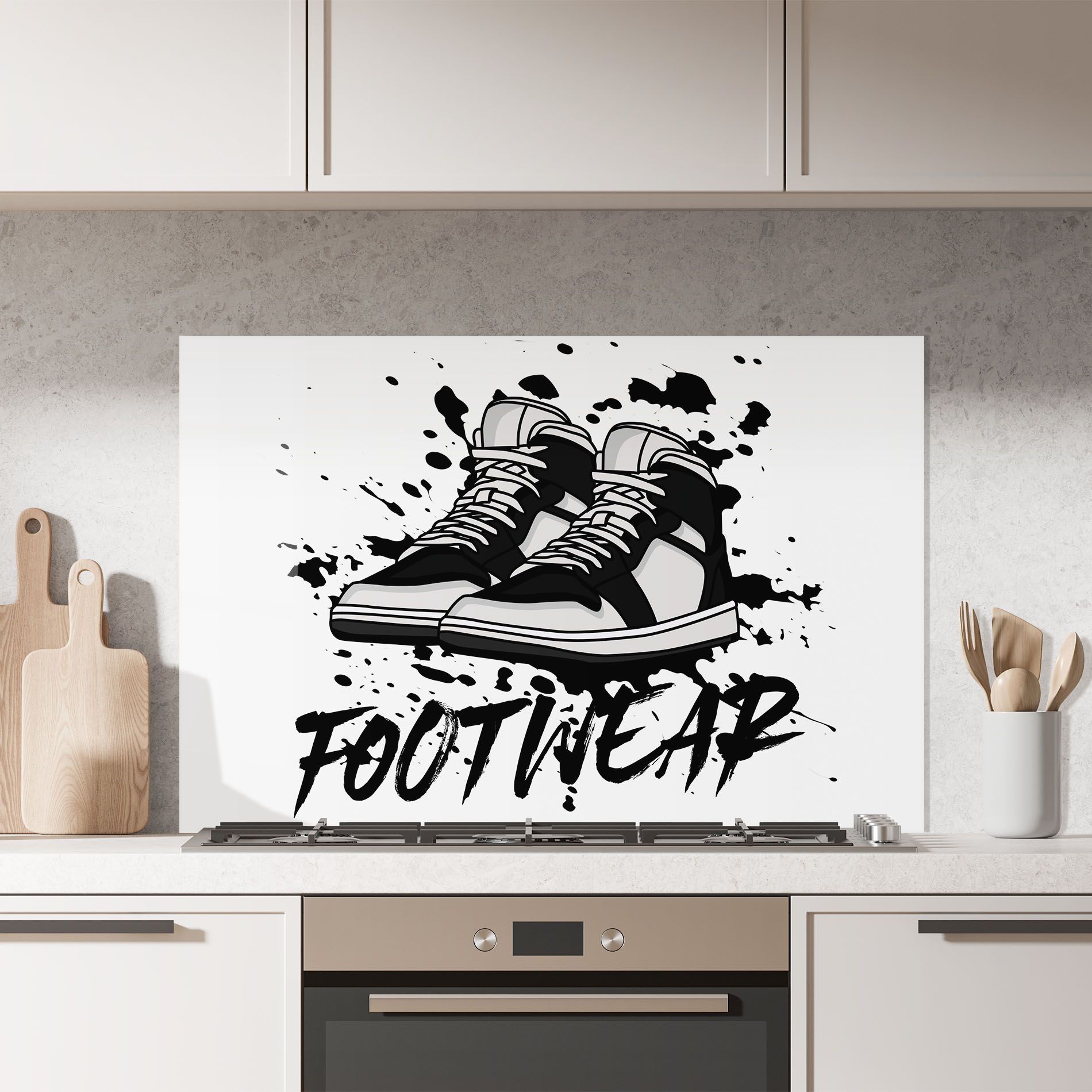 Black Footwear mockup 7