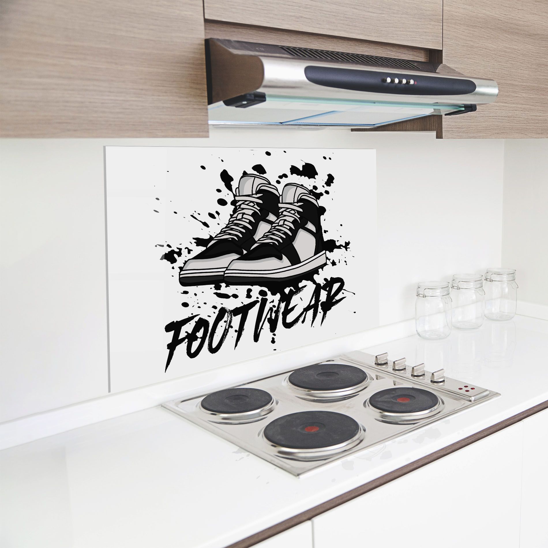 Black Footwear mockup 8