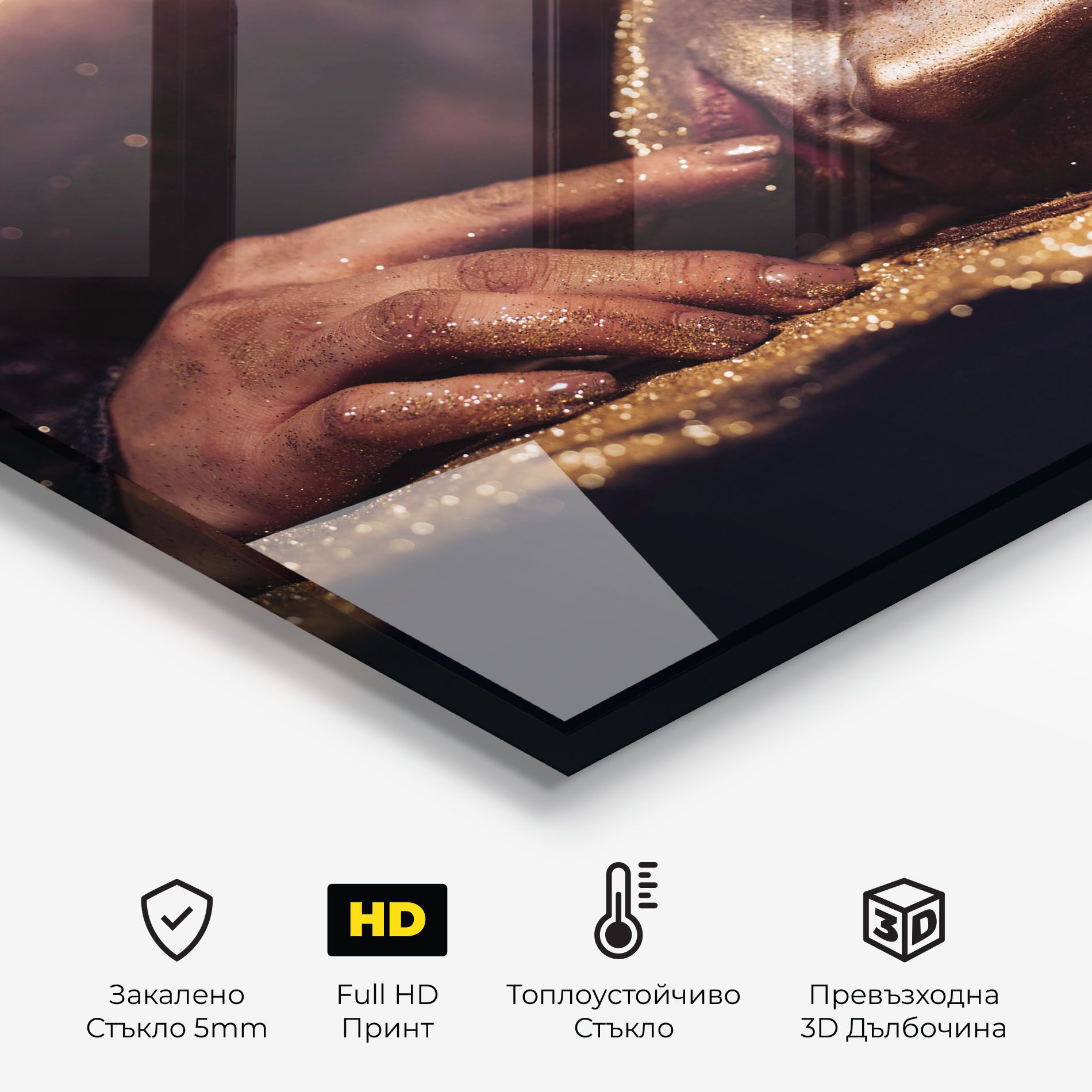 Gold Vogue Woman mockup 2