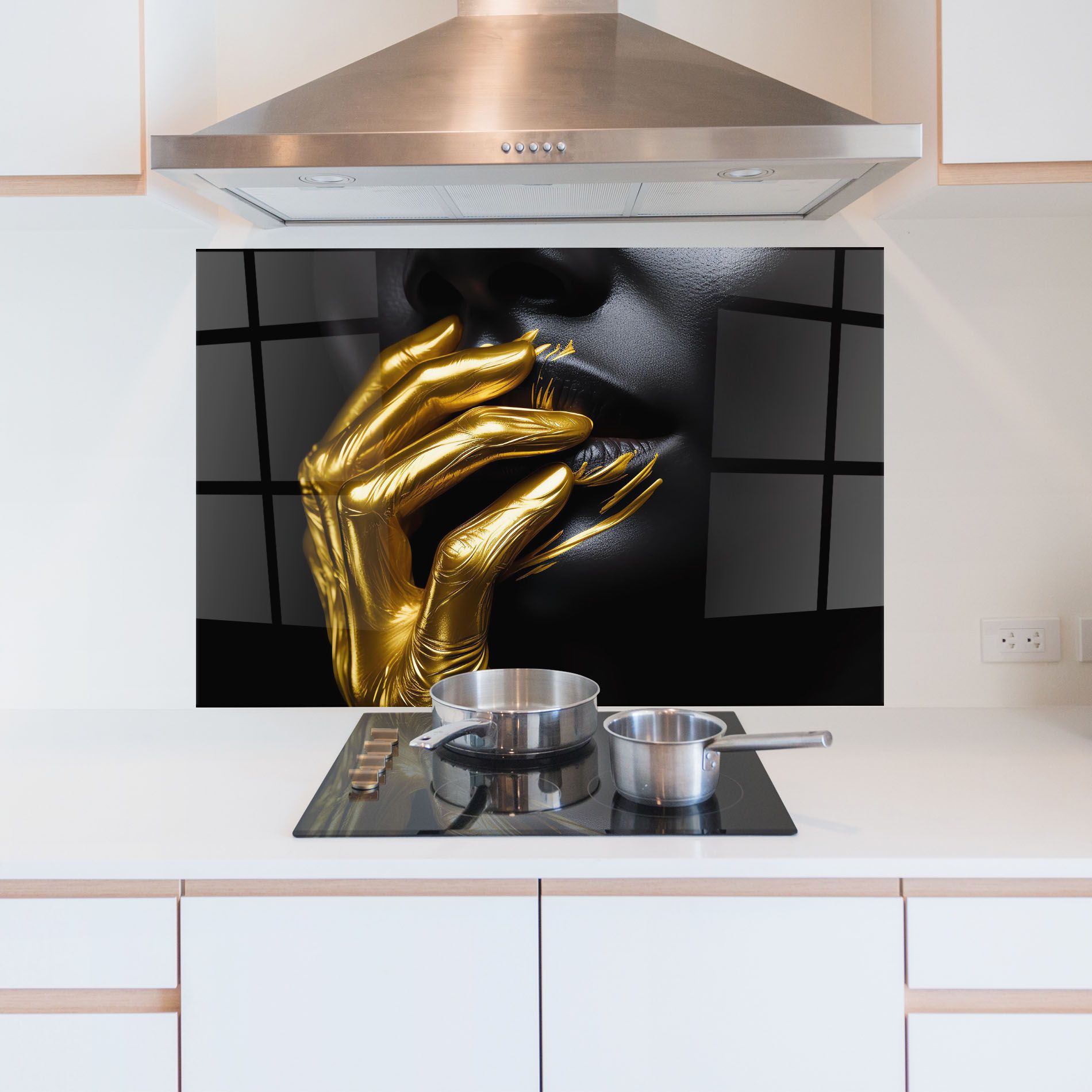 Gold Small Hand mockup 5