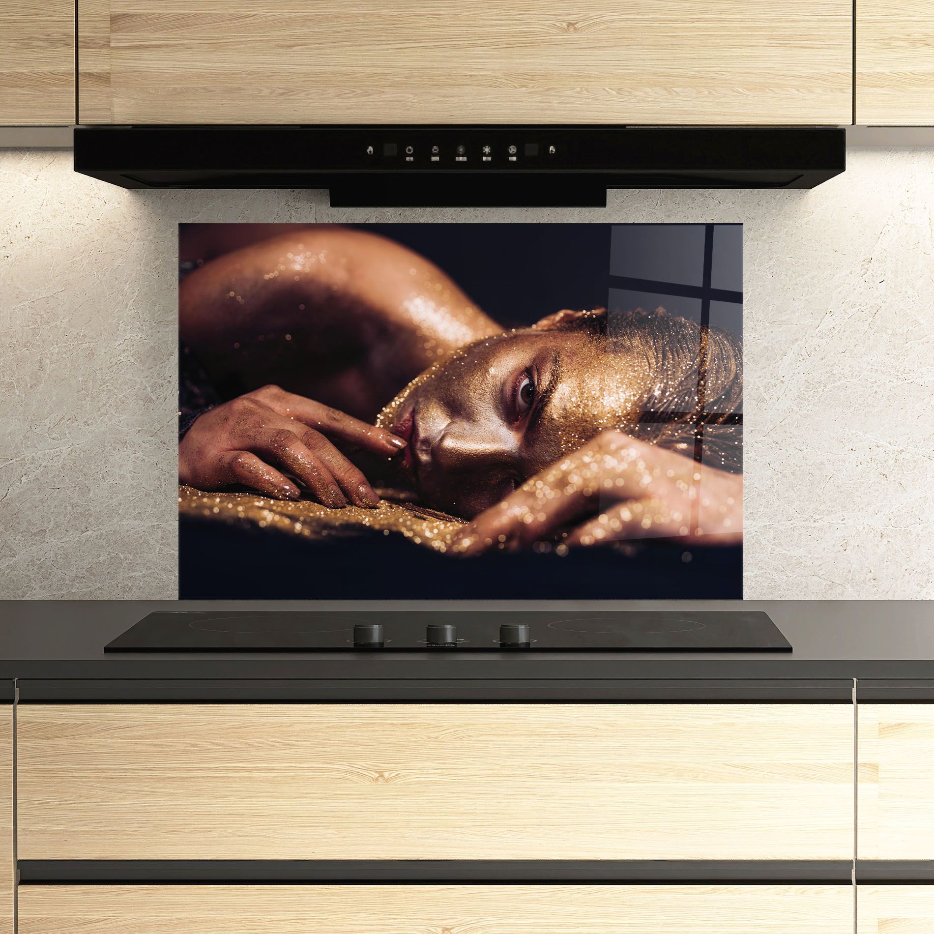 Gold Vogue Woman mockup 3