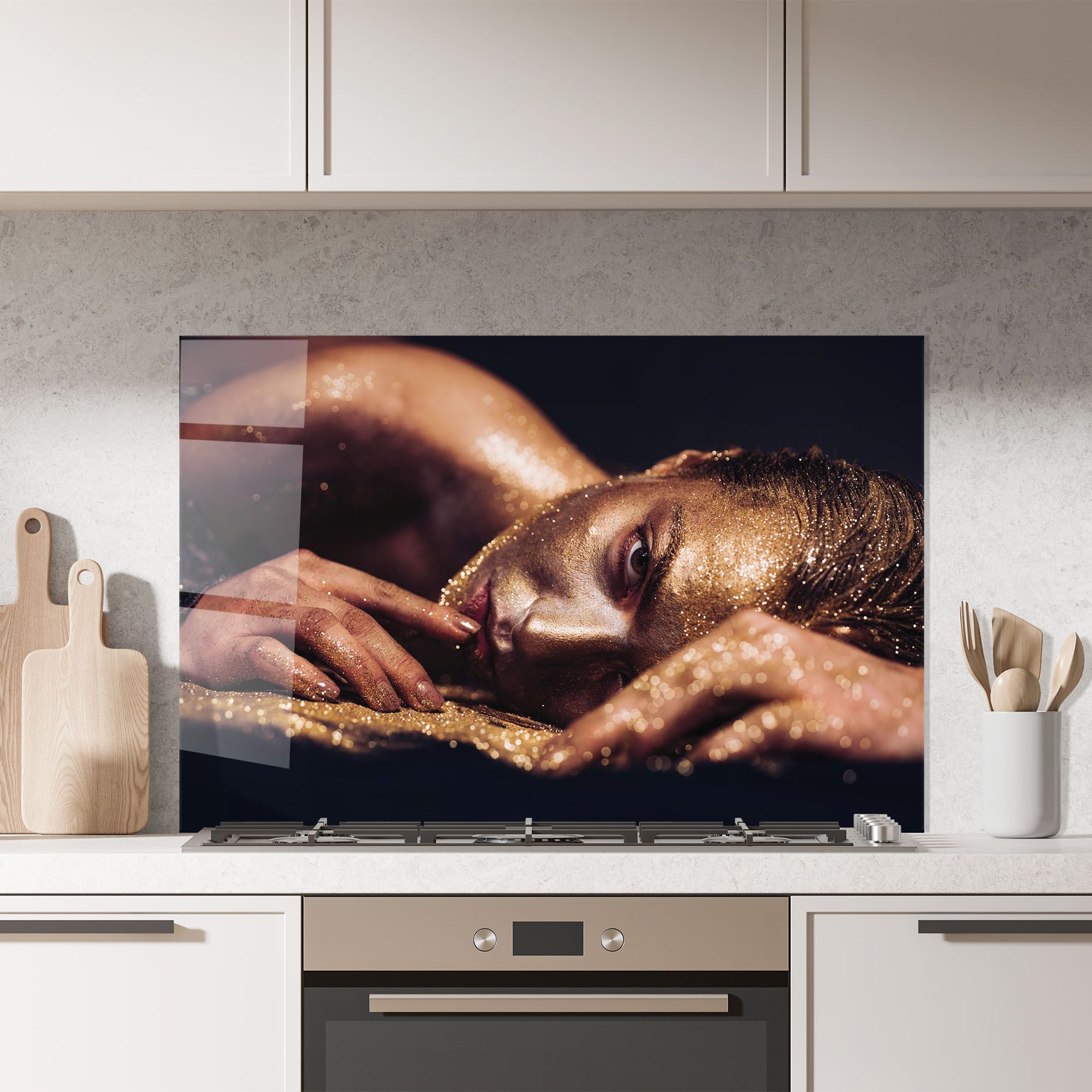 Gold Vogue Woman mockup 7