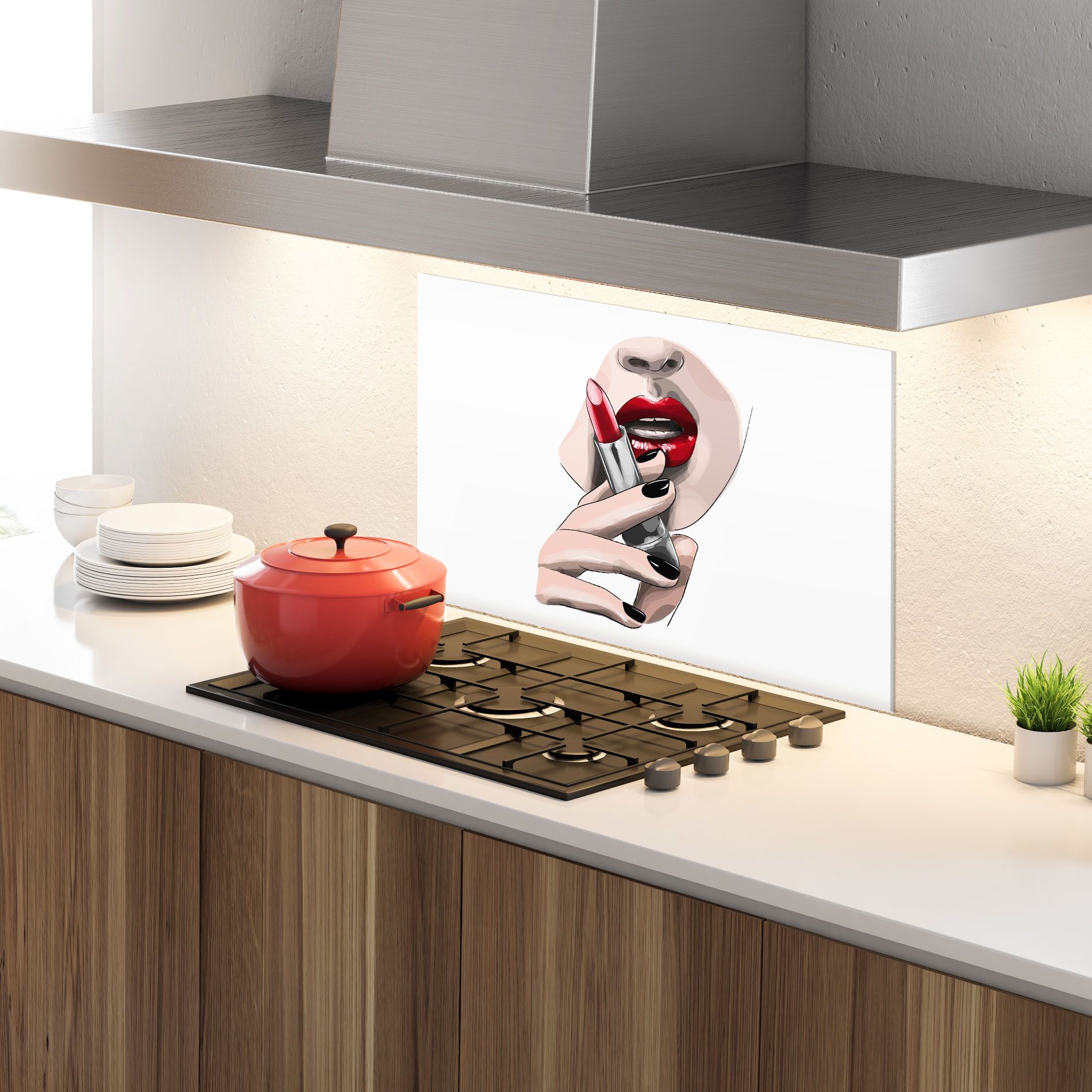 Red Lipstick mockup 4