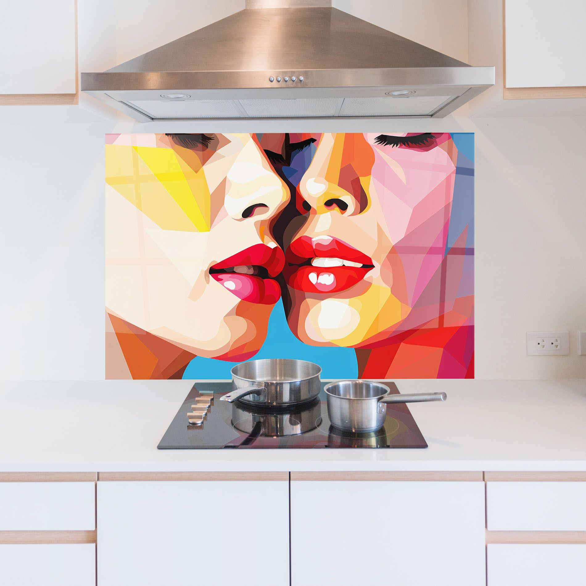 Lips Kissing mockup 5