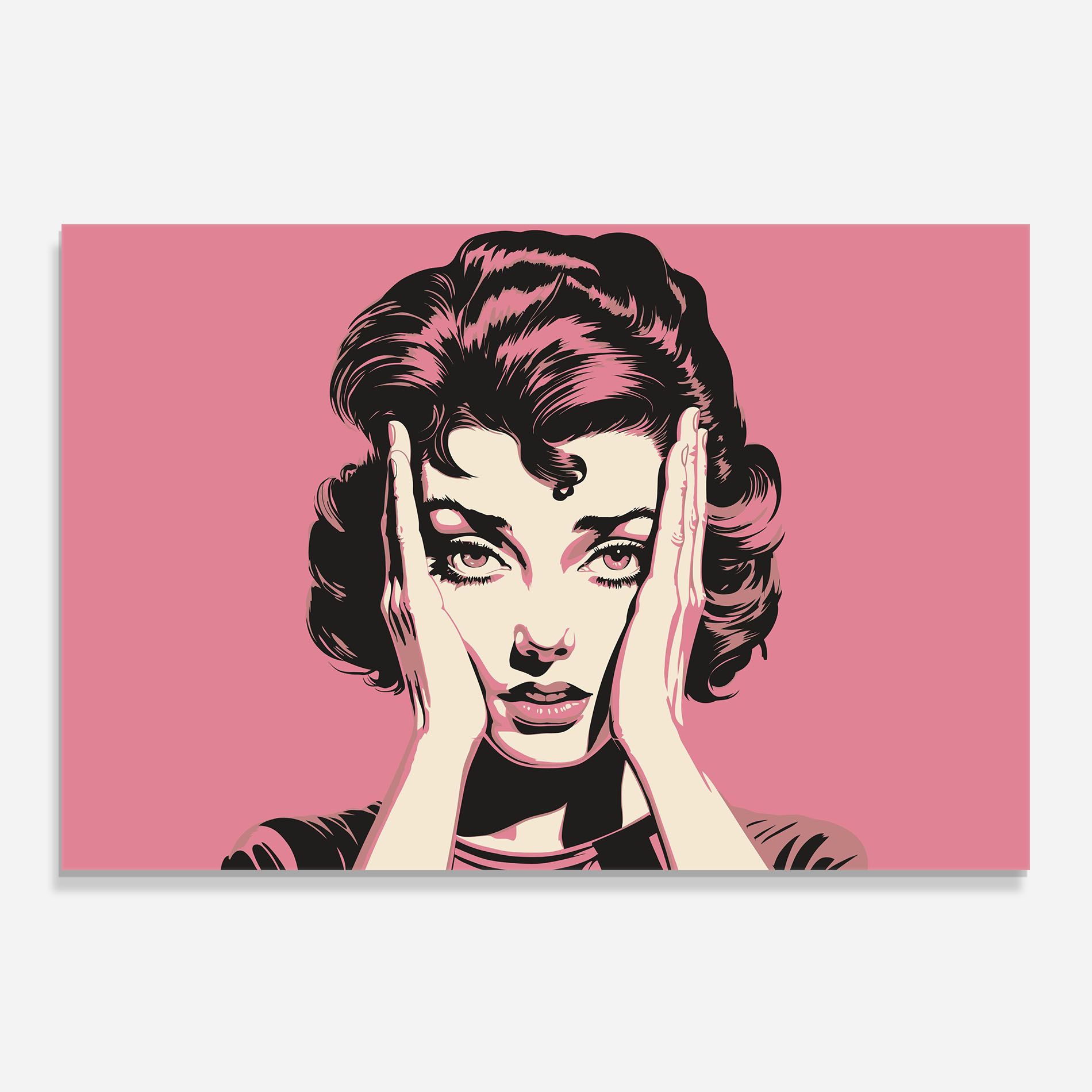 Pink Light Portrait mockup 0