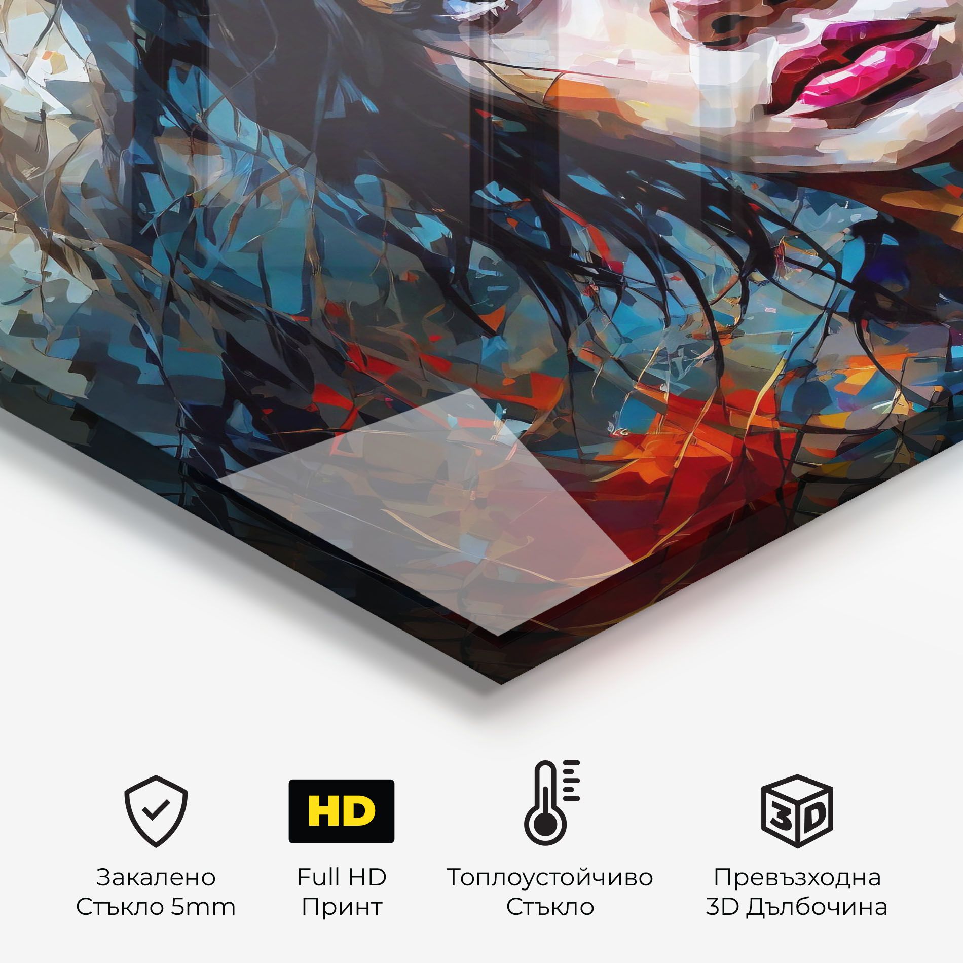 Artistic Girl Bright Makeup mockup 2