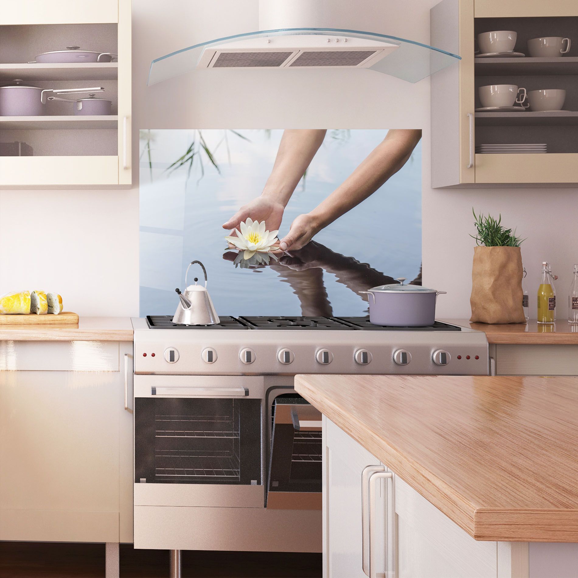 Holding Lake Flower mockup 1