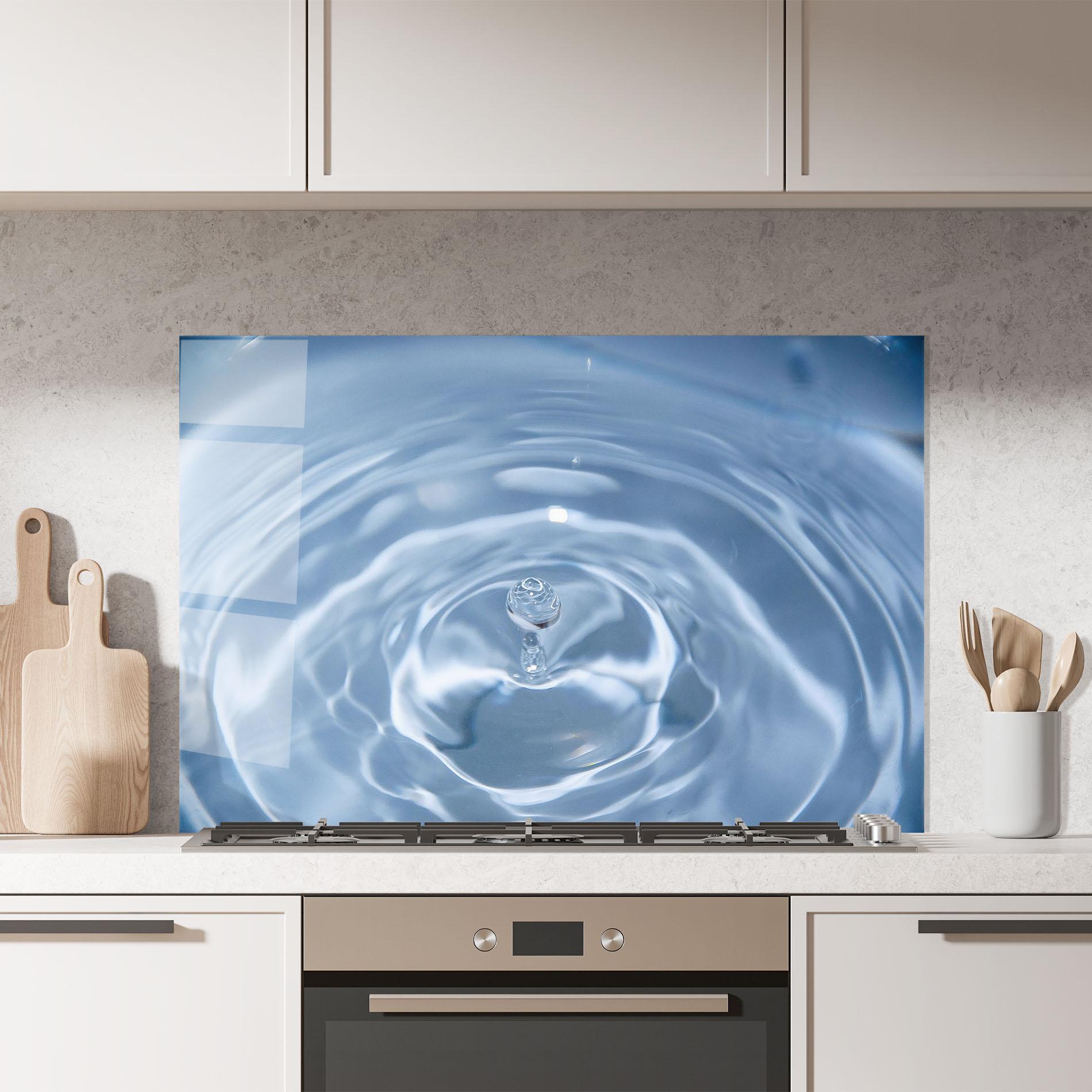 Стъклен панел за кухня Clean Water mockup 7