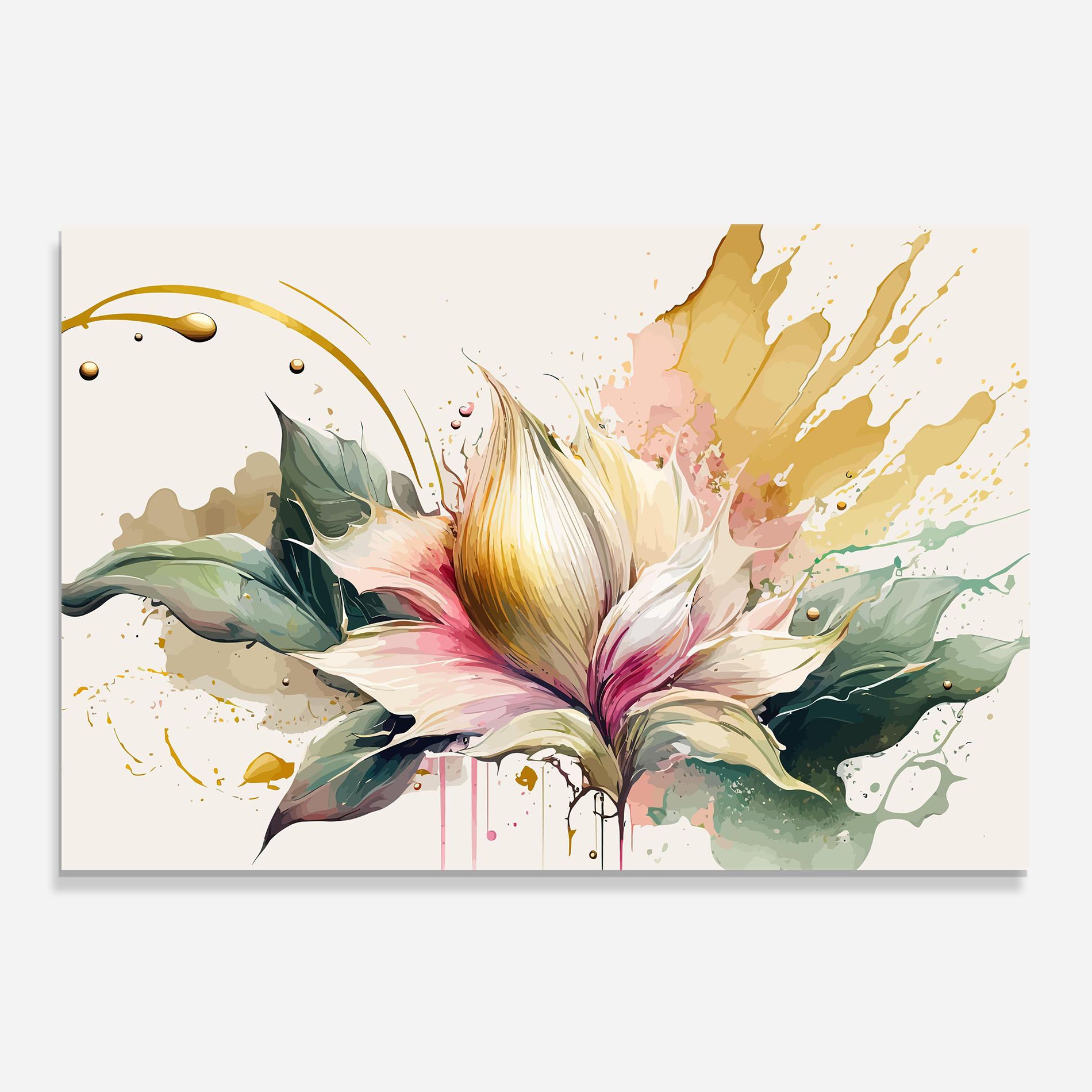 Cream Pink Nature mockup 0