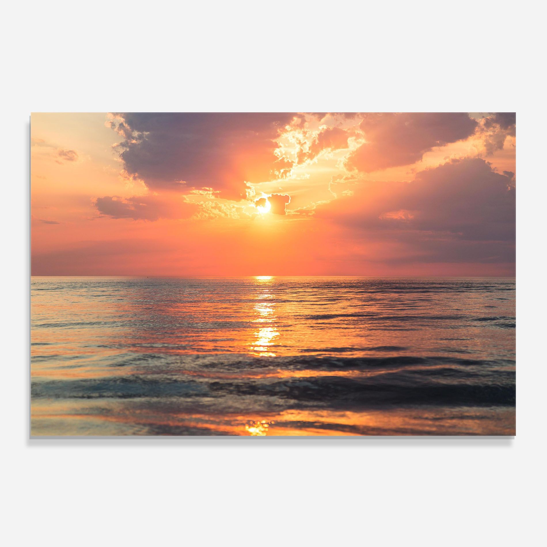 Orange Sunrise Cloud mockup 0