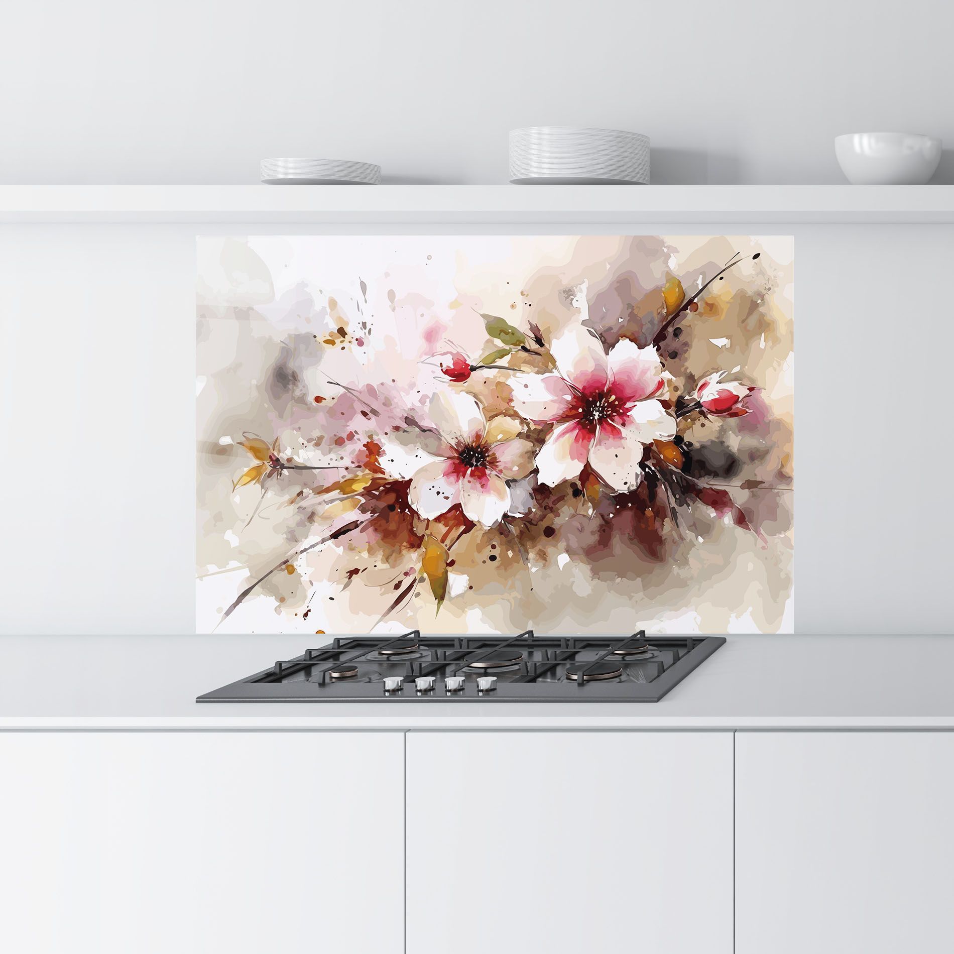 Beautiful Cherry Flower mockup 9